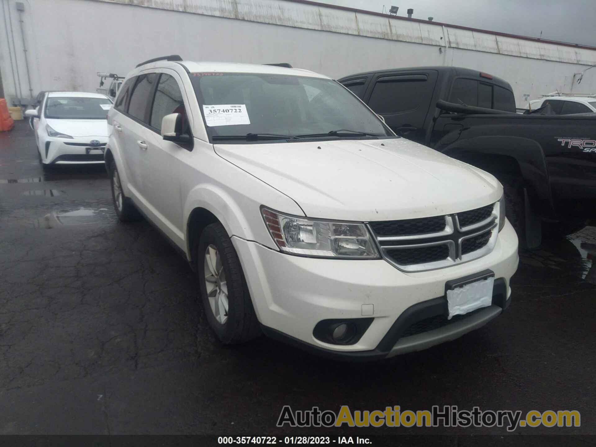 DODGE JOURNEY SXT, 3C4PDCBG8GT165905