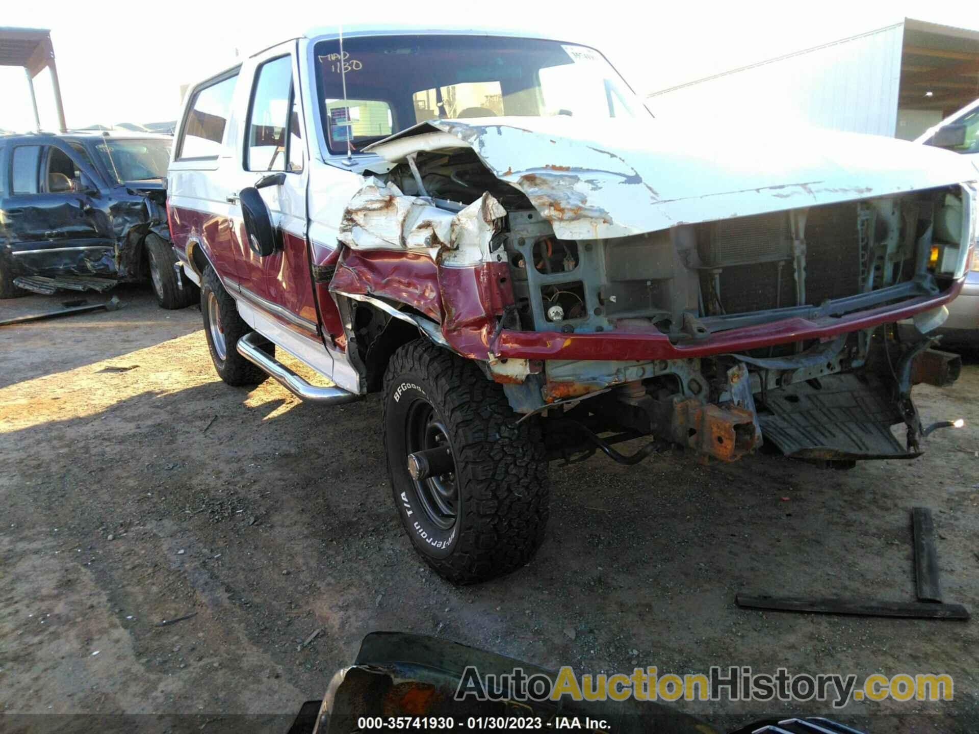 FORD BRONCO U100, 1FMEU15H2NLA71443