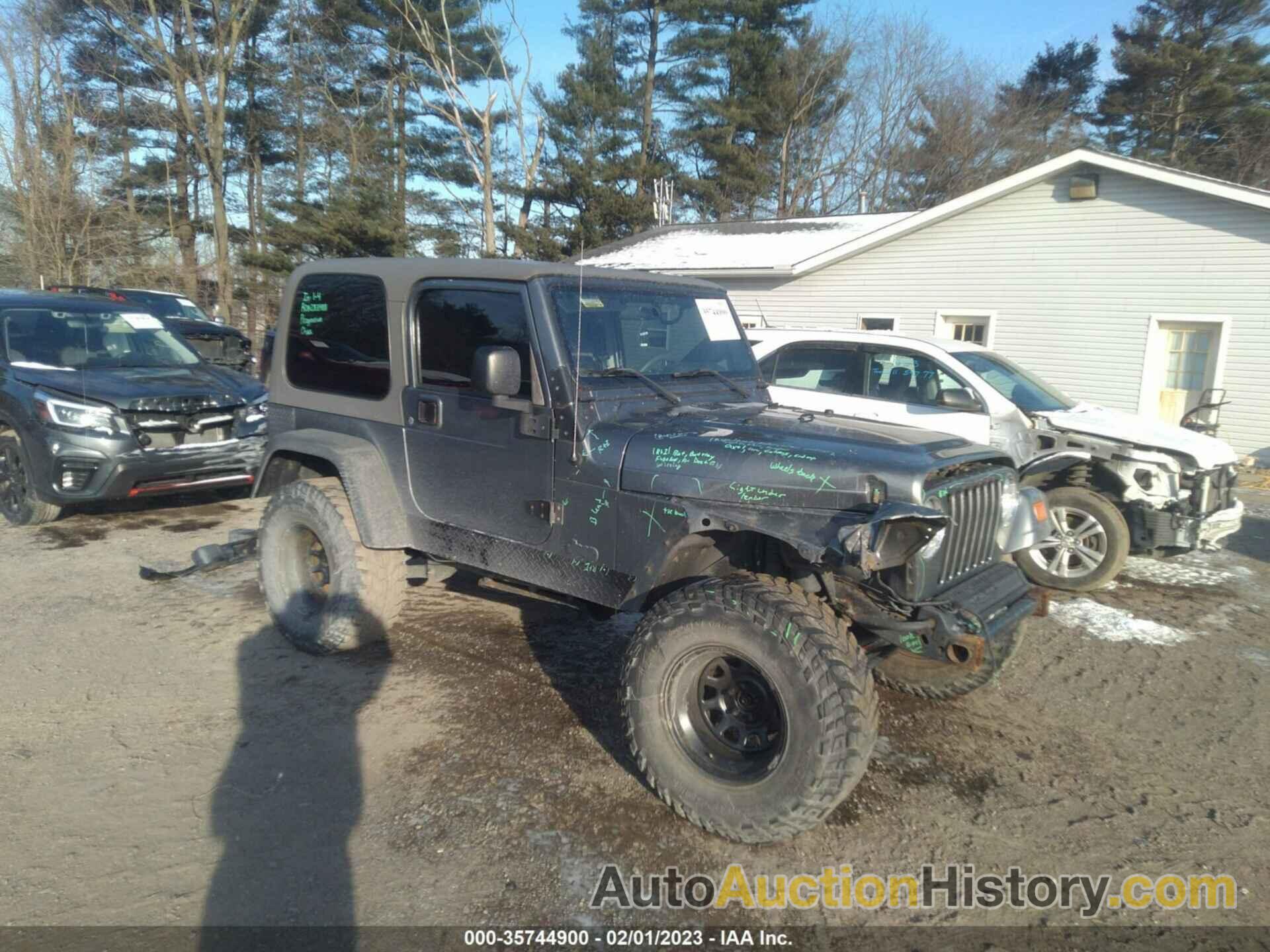 JEEP TJ SPORT, 1J4FA49S14P763333