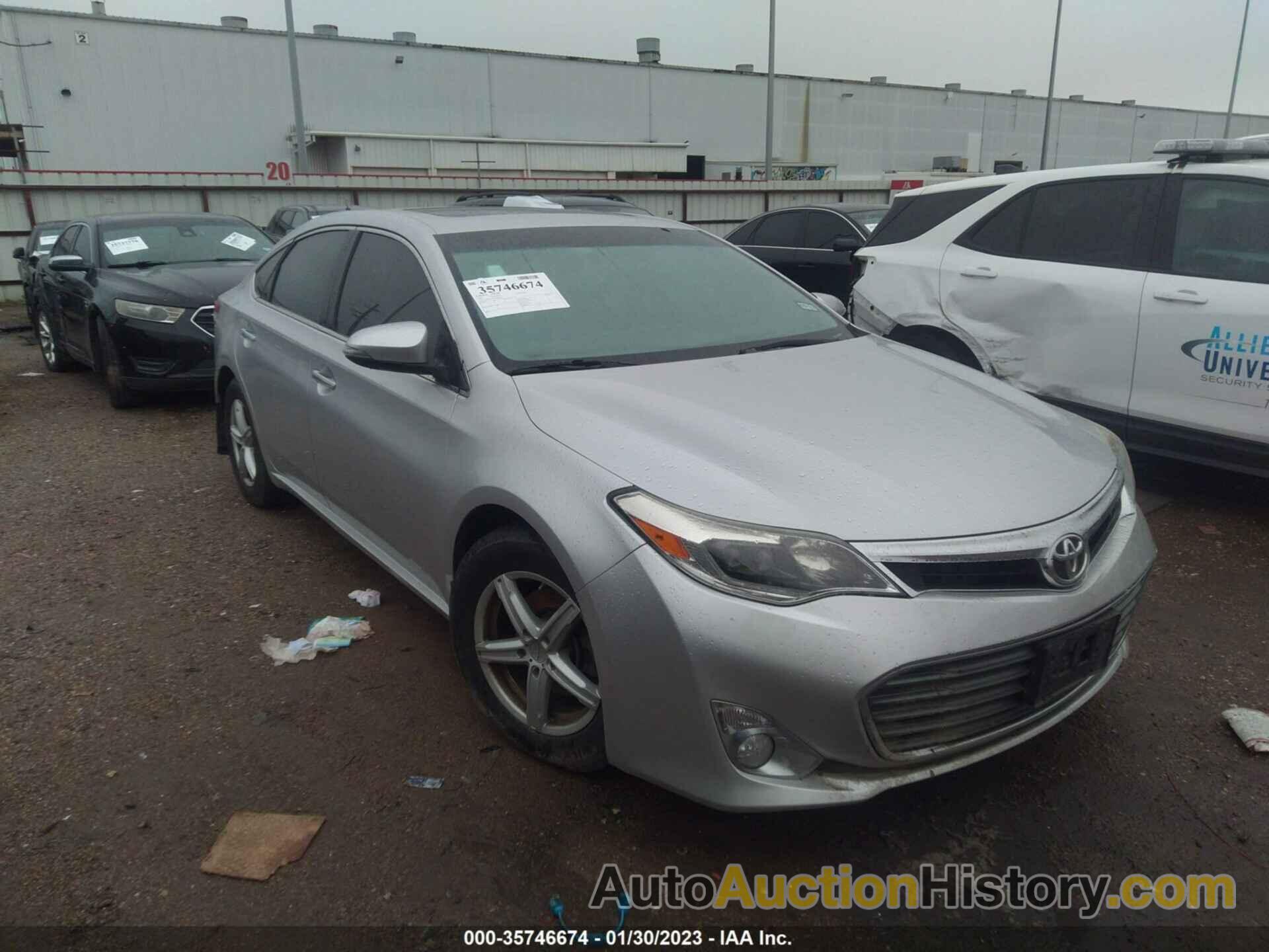 TOYOTA AVALON XLE/LIMITED, 4T1BK1EB5DU053595