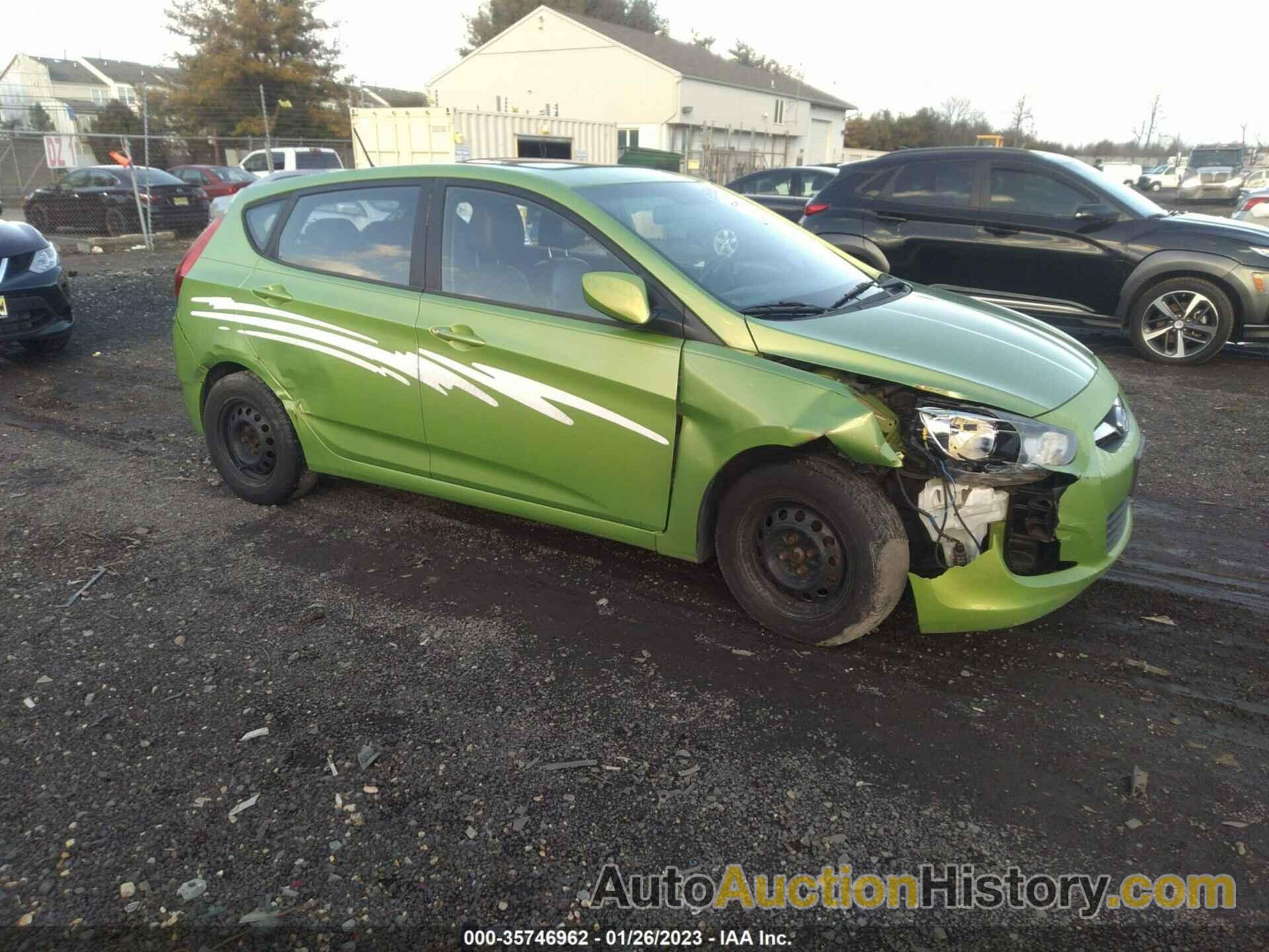 HYUNDAI ACCENT GS, KMHCT5AE5CU042586