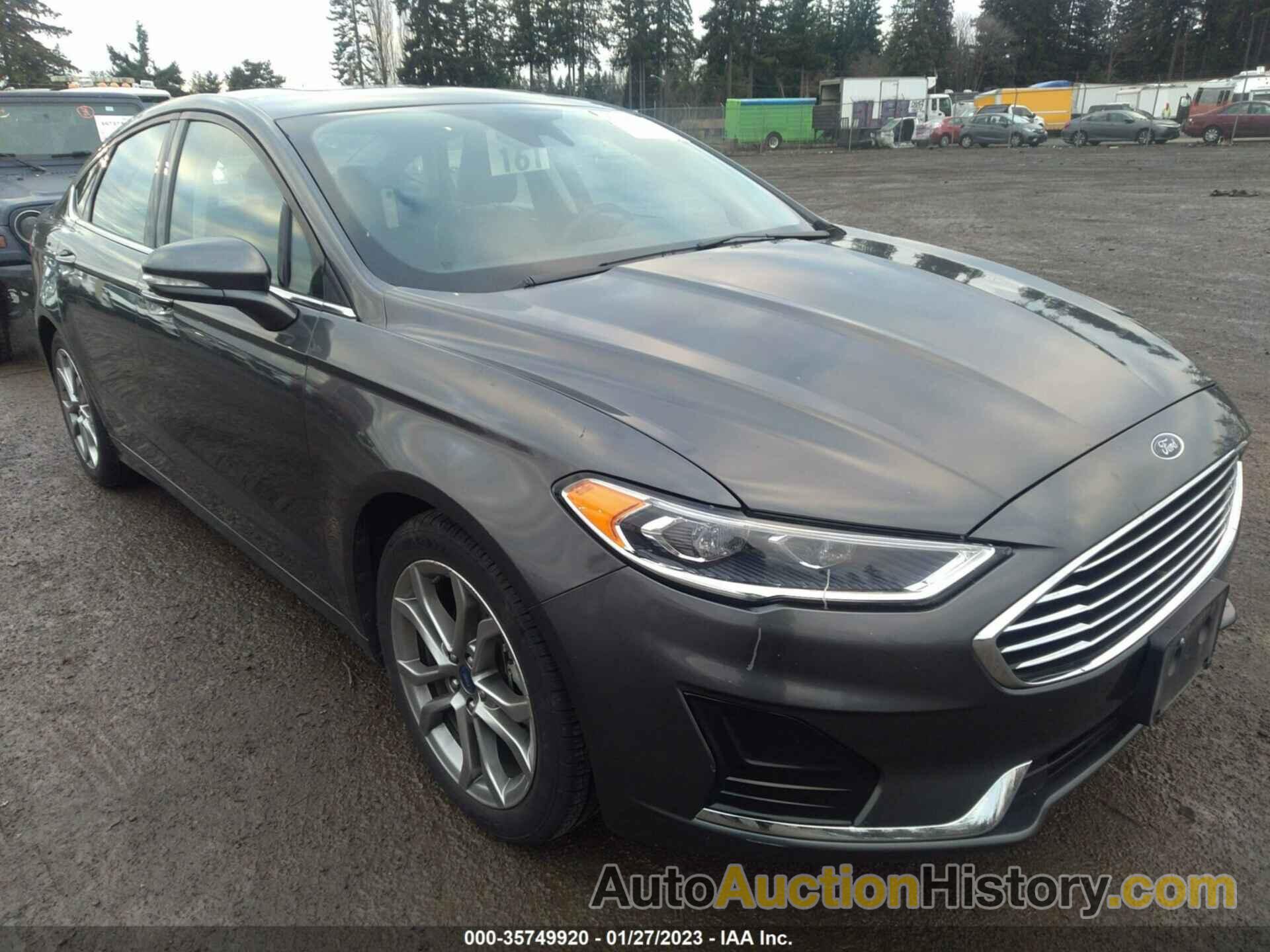 FORD FUSION SEL, 3FA6P0CD0LR217384