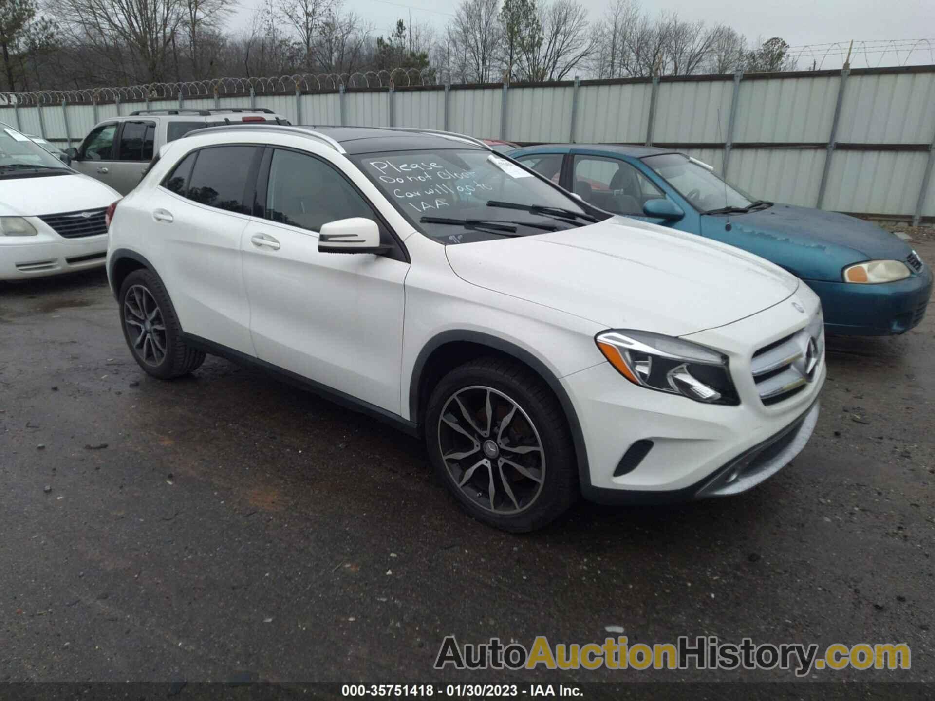 MERCEDES-BENZ GLA GLA 250, WDCTG4EB8HJ305238