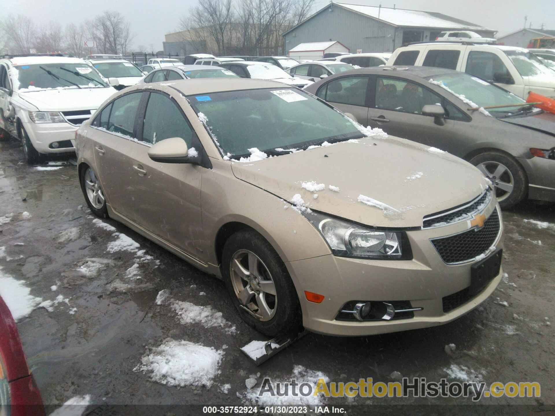 CHEVROLET CRUZE LT W/1LT, 1G1PF5S97B7217859