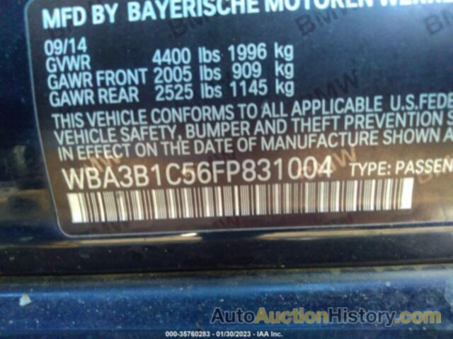 BMW 320I, WBA3B1C56FP831004