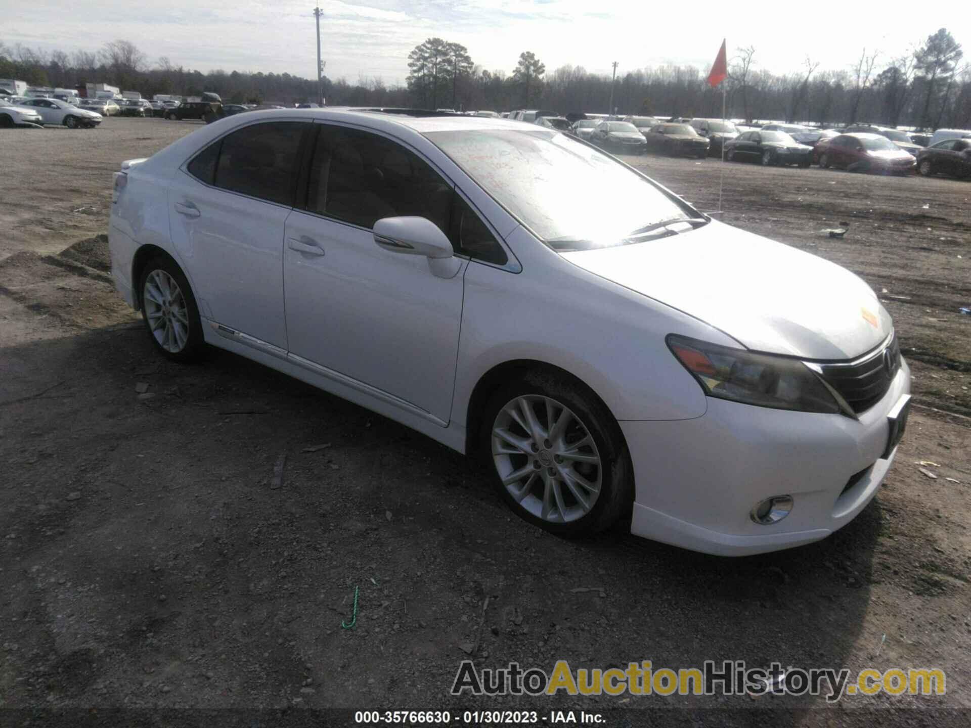 LEXUS HS 250H, JTHBB1BA5A2012602