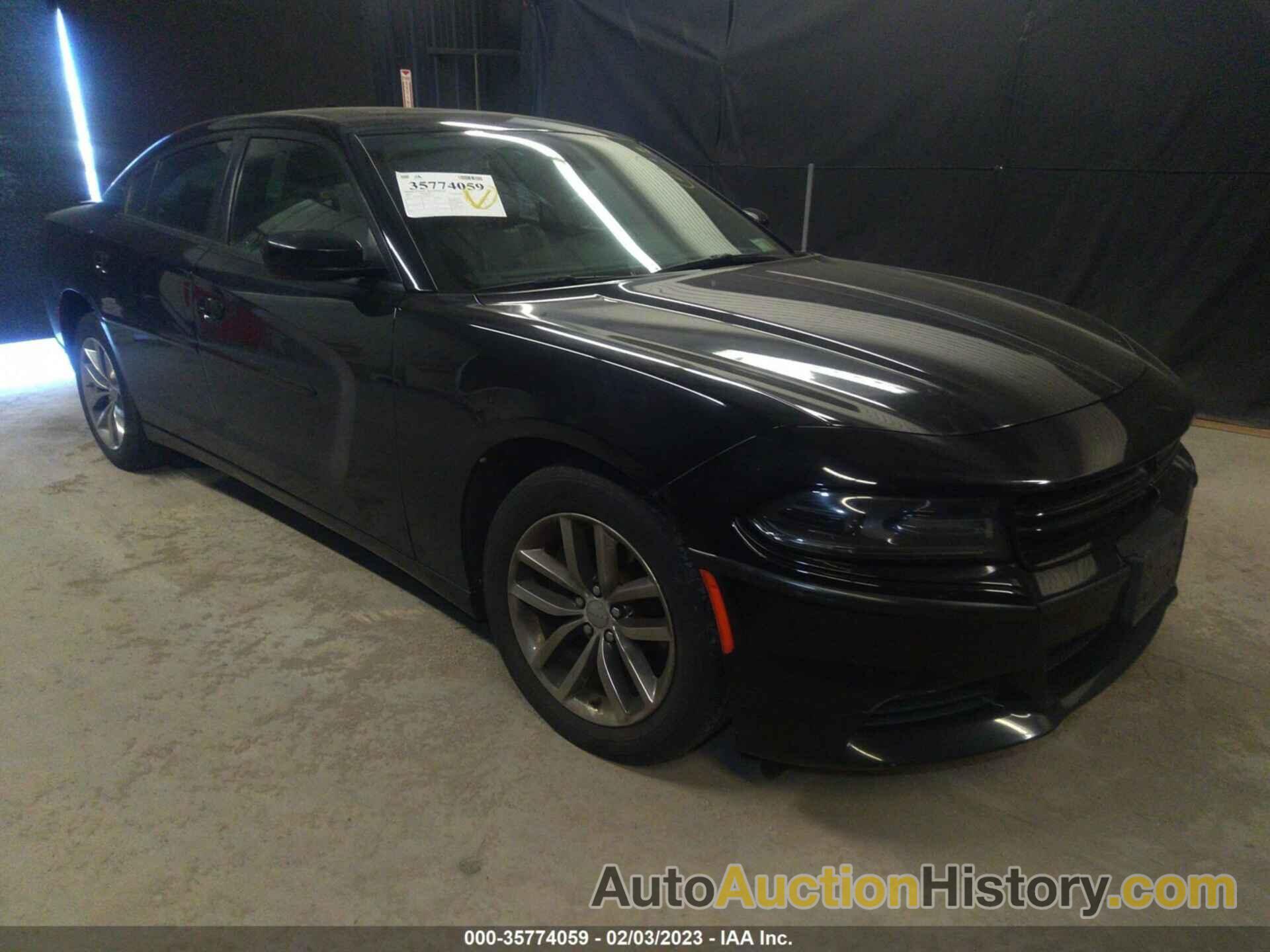 DODGE CHARGER SXT, 2C3CDXHG1FH890352