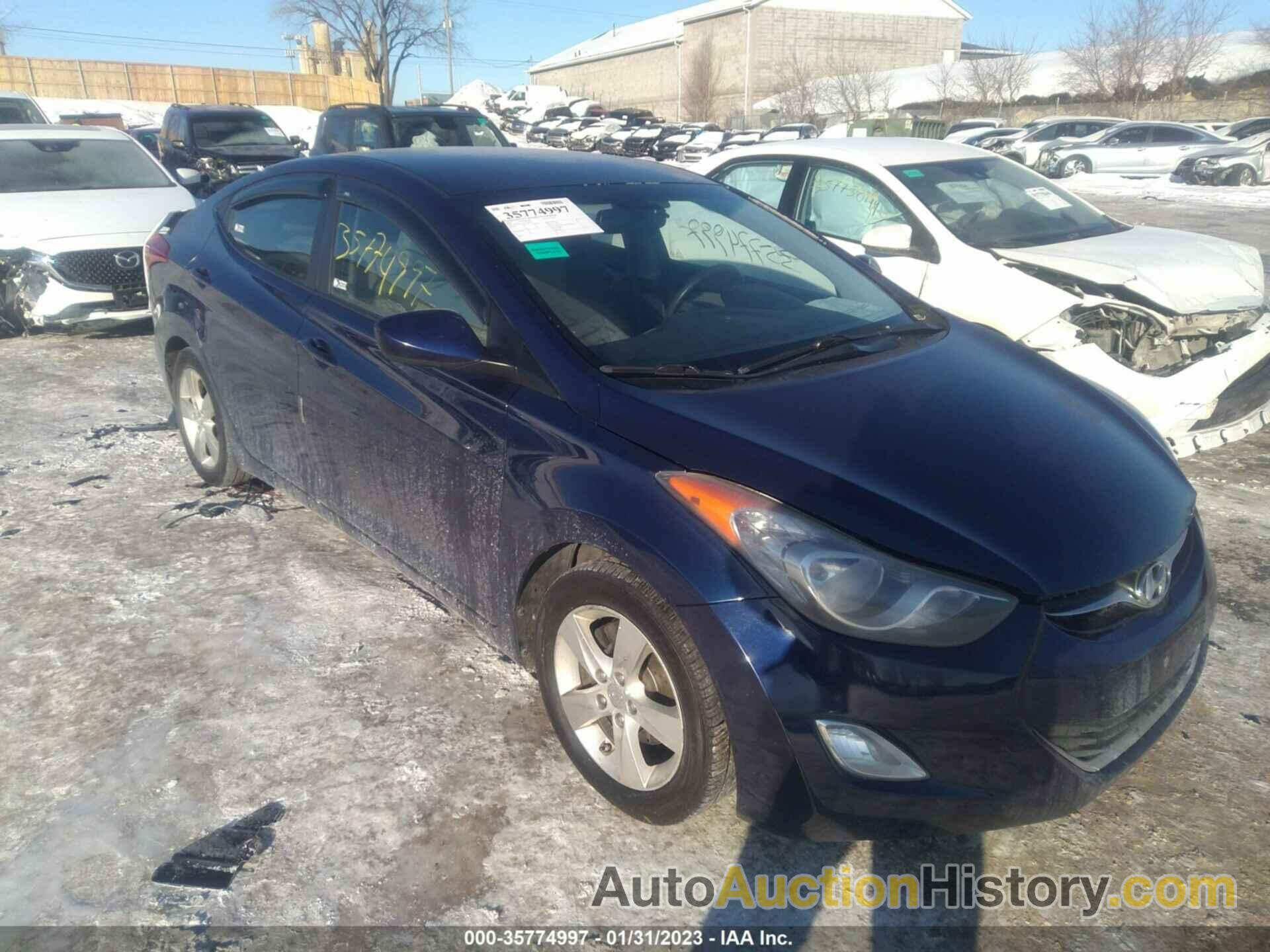 HYUNDAI ELANTRA GLS, 5NPDH4AE7CH150478