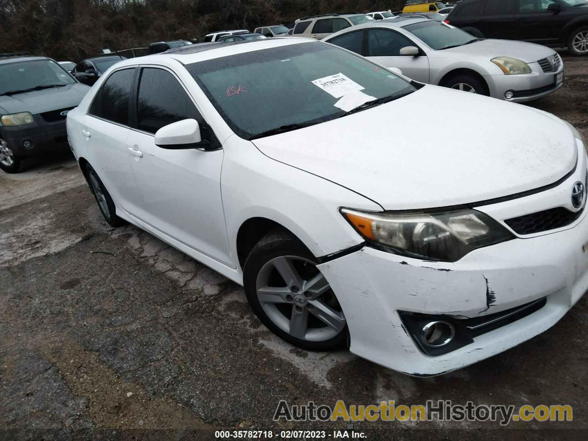 TOYOTA CAMRY L/LE/SE/XLE, 4T1BF1FK0CU562043