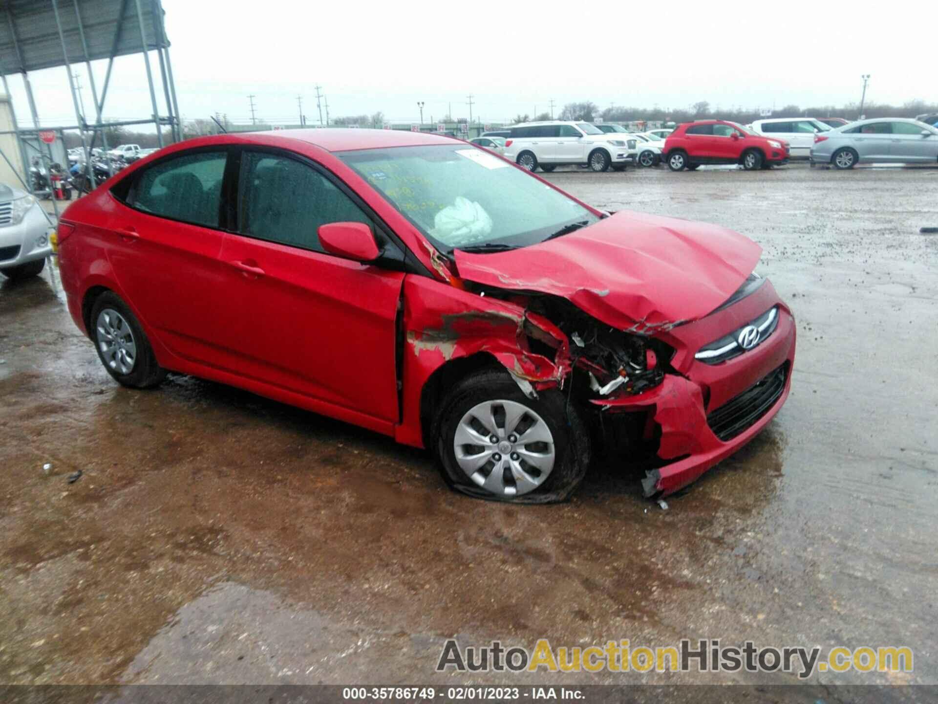 HYUNDAI ACCENT SE/VALUE EDITION, KMHCT4AE3HU176398