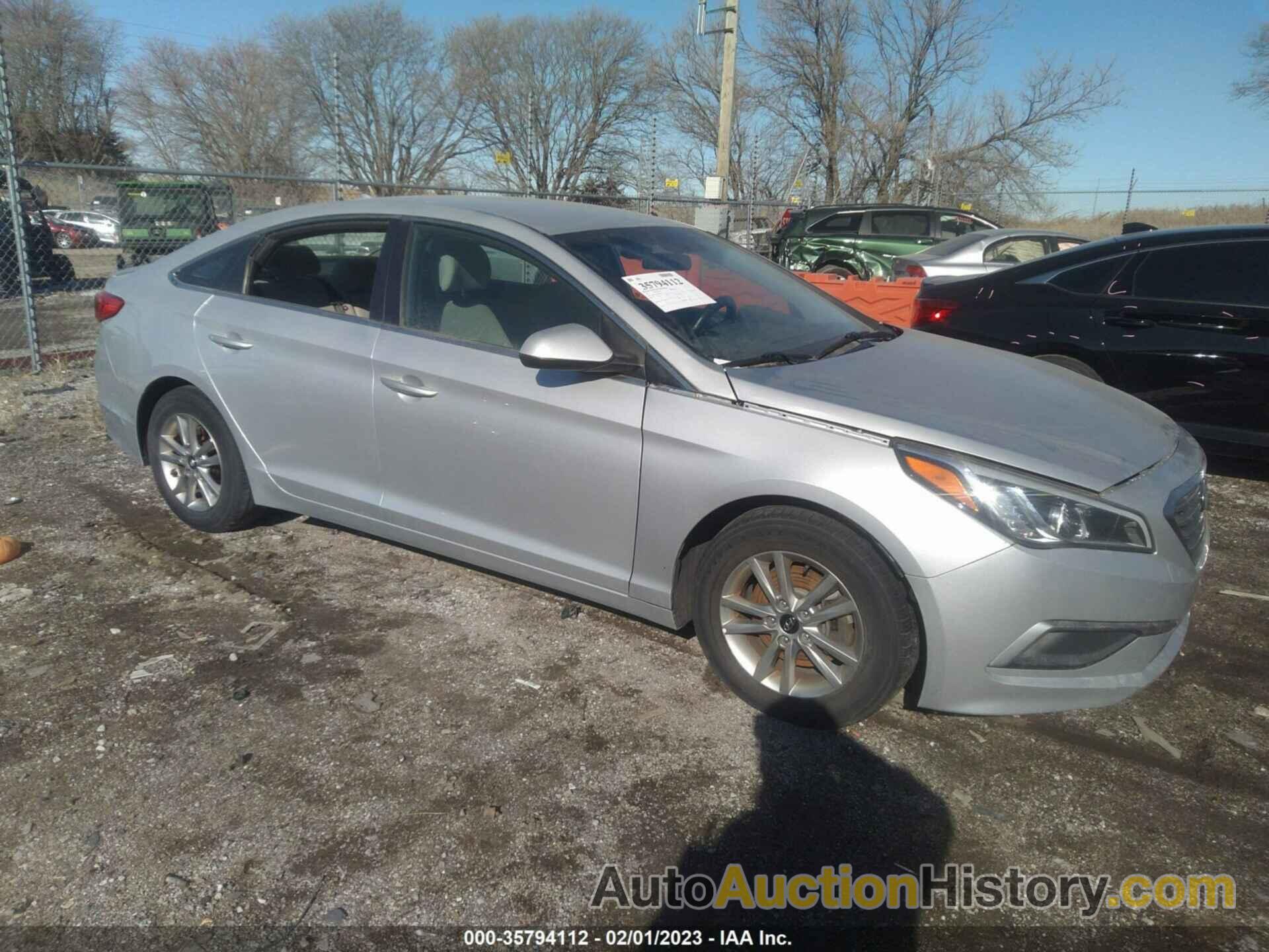 HYUNDAI SONATA 2.4L, 5NPE24AF3HH441761