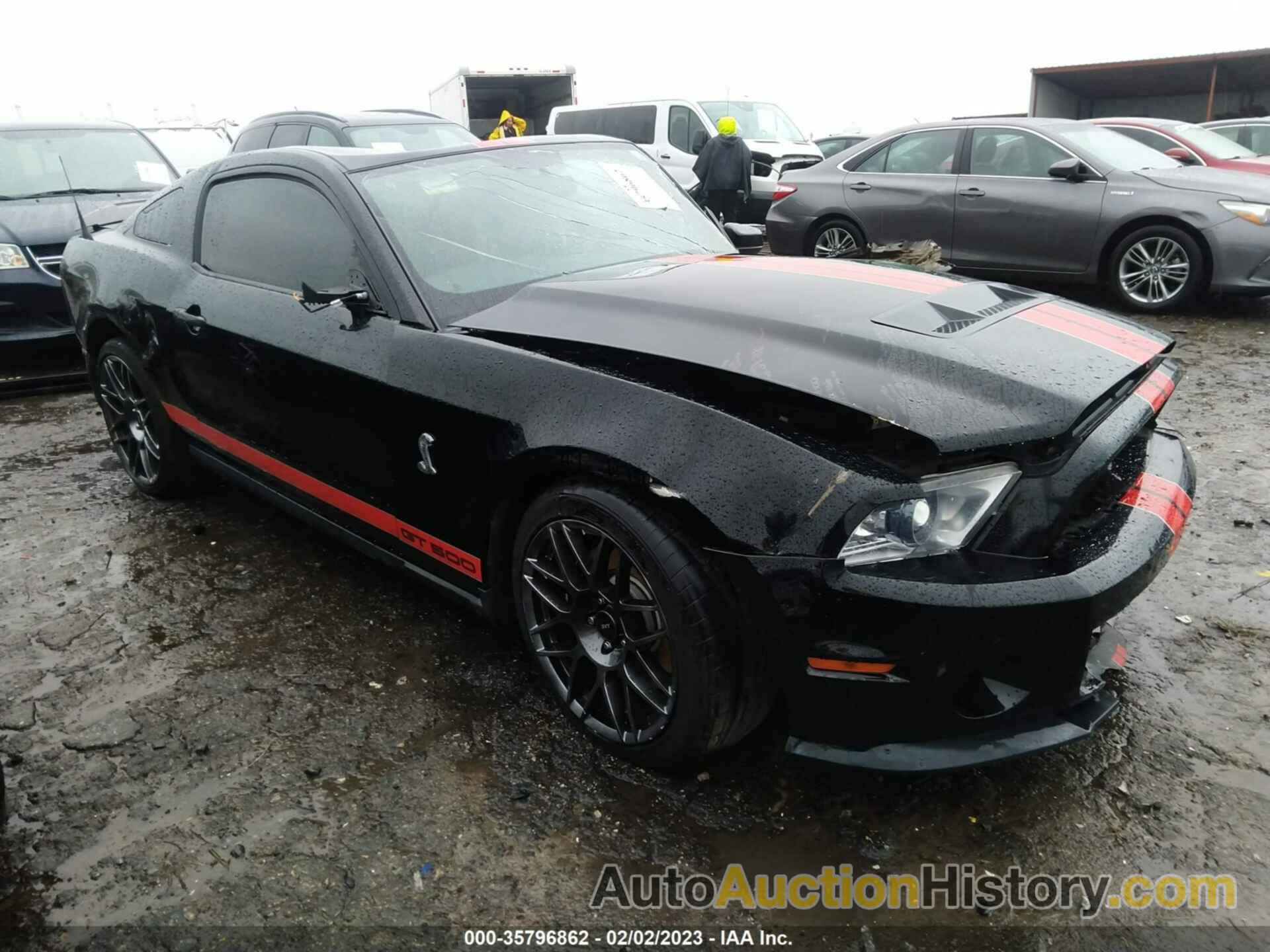 FORD MUSTANG SHELBY GT500, 1ZVBP8JS2C5229531