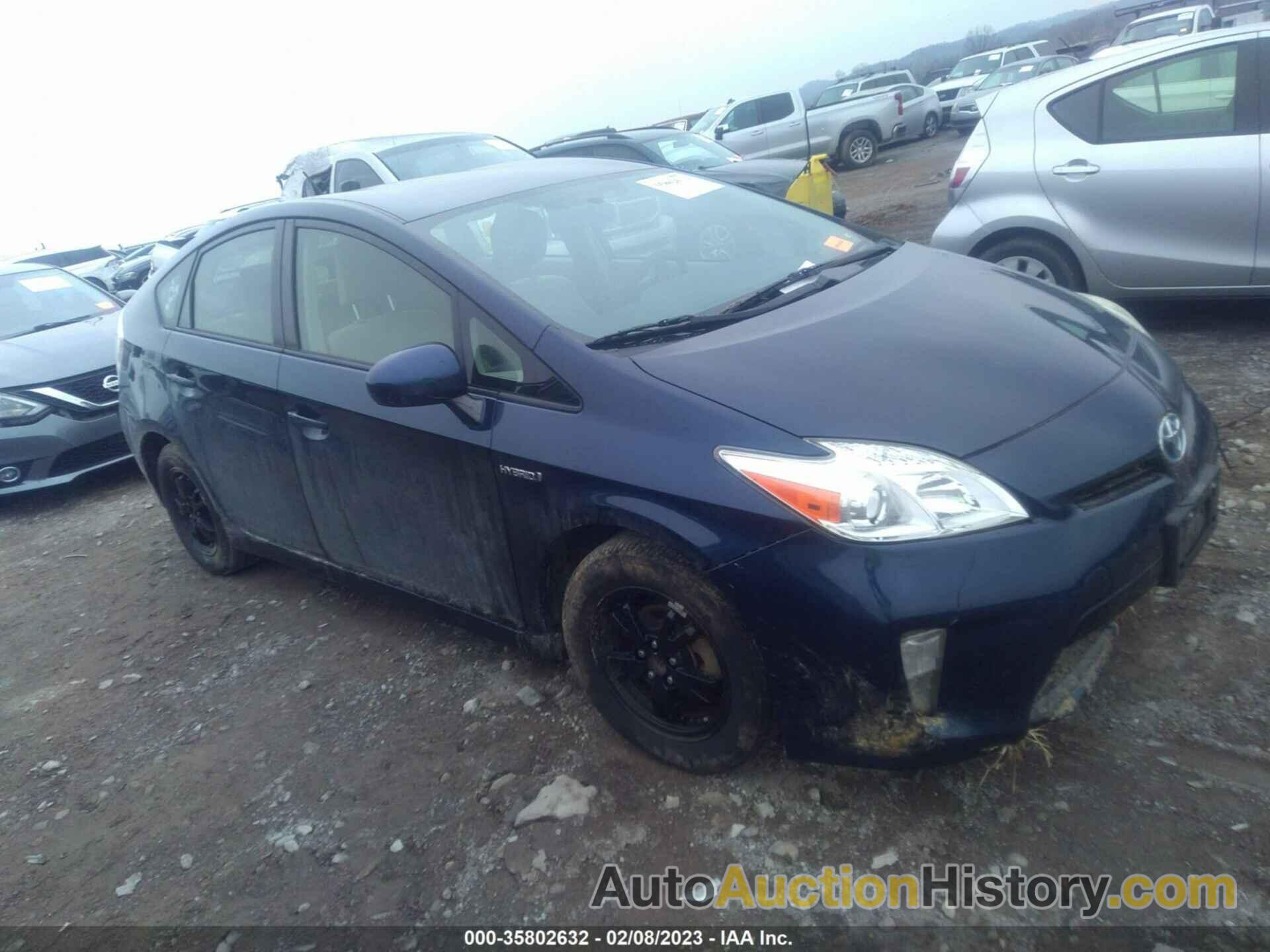 TOYOTA PRIUS FOUR/FIVE/THREE/ONE/TWO, JTDKN3DU1E0369904