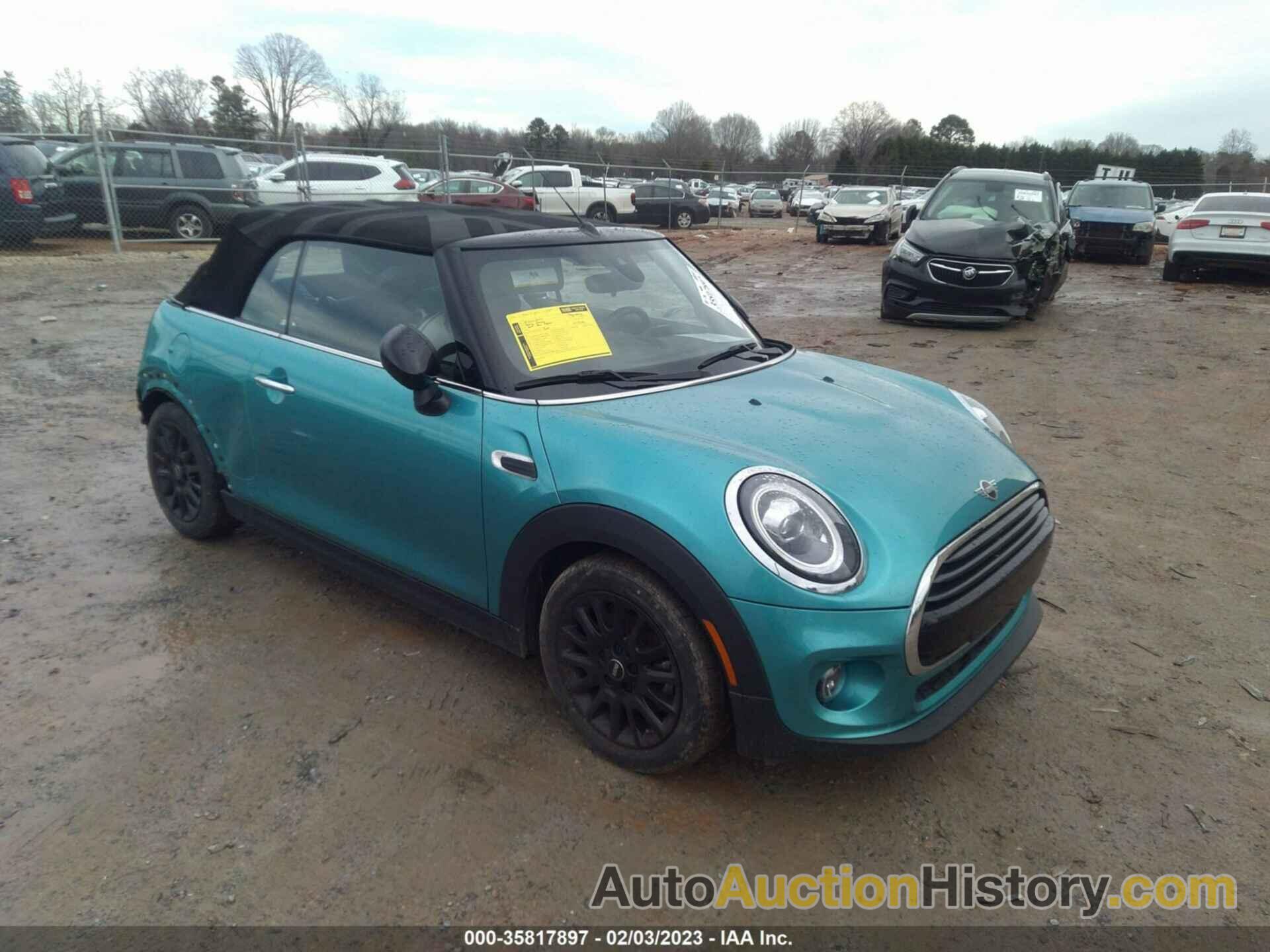 MINI CONVERTIBLE COOPER, WMWWJ3C07M3M70192