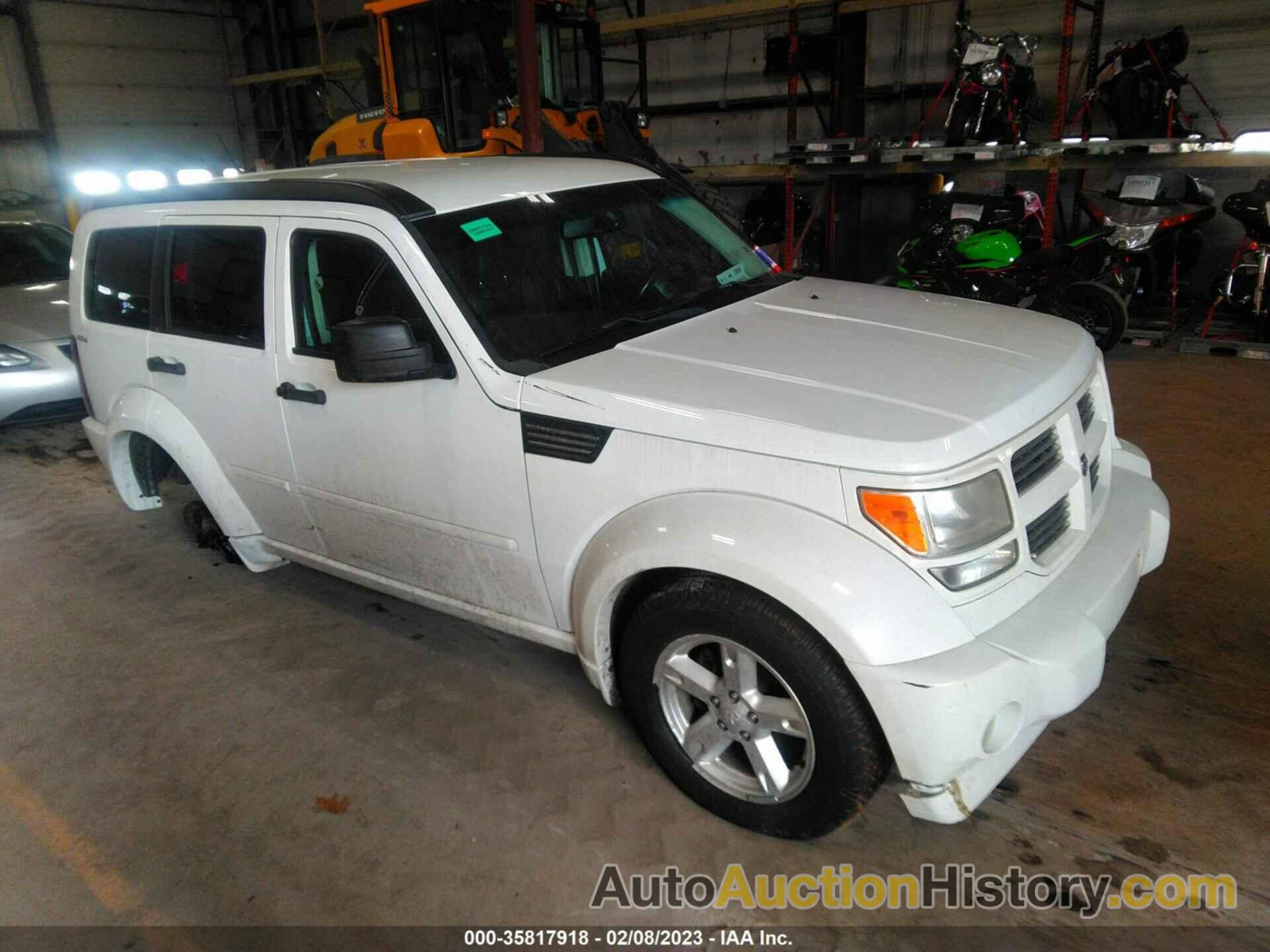 DODGE NITRO SXT, 1D4PU5GK8BW586828