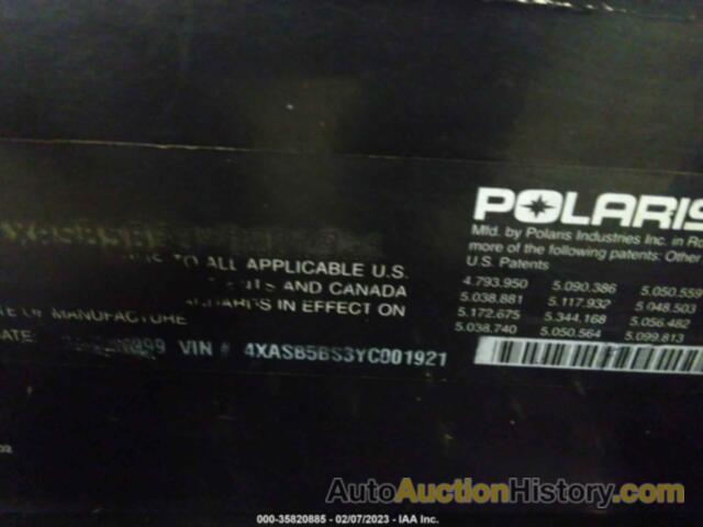 POLARIS SUPER SPORT 550, 4XASB5BS3YC001921