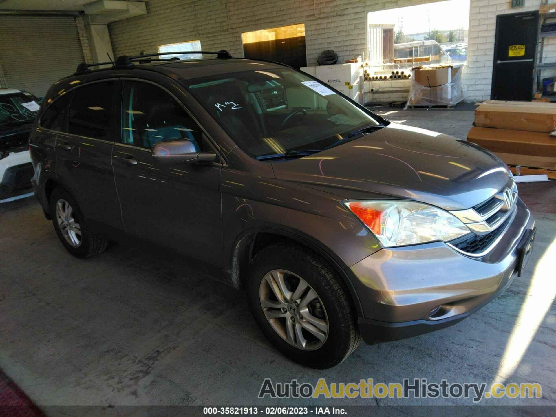 HONDA CR-V EX-L, 5J6RE4H78BL000101