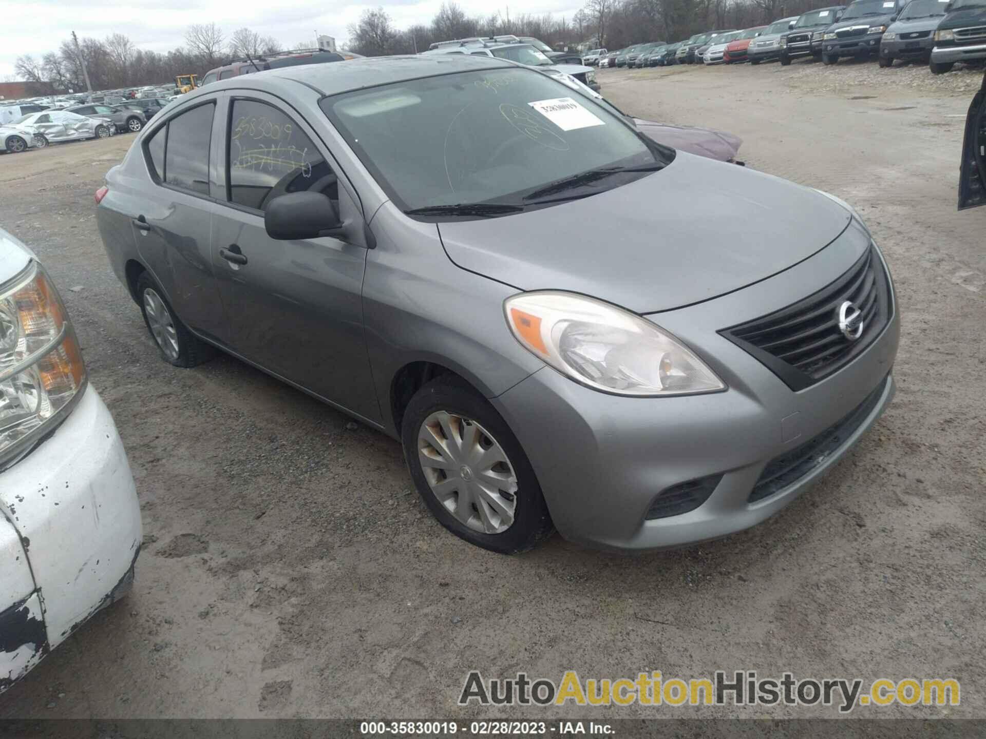 NISSAN VERSA S, 3N1CN7AP2CL832971