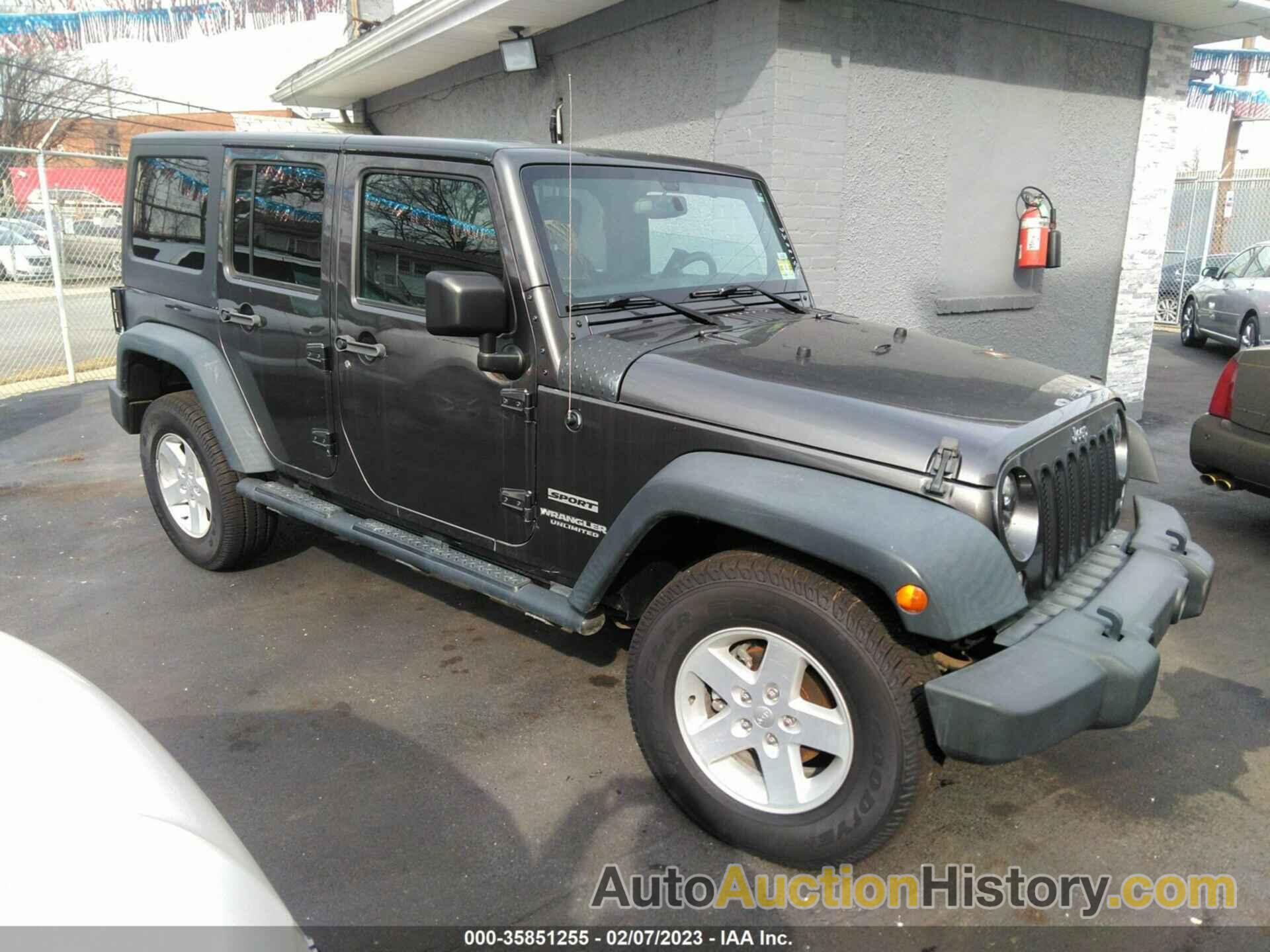 JEEP WRANGLER UNLIMITED SPORT, 1C4BJWDG2GL312202