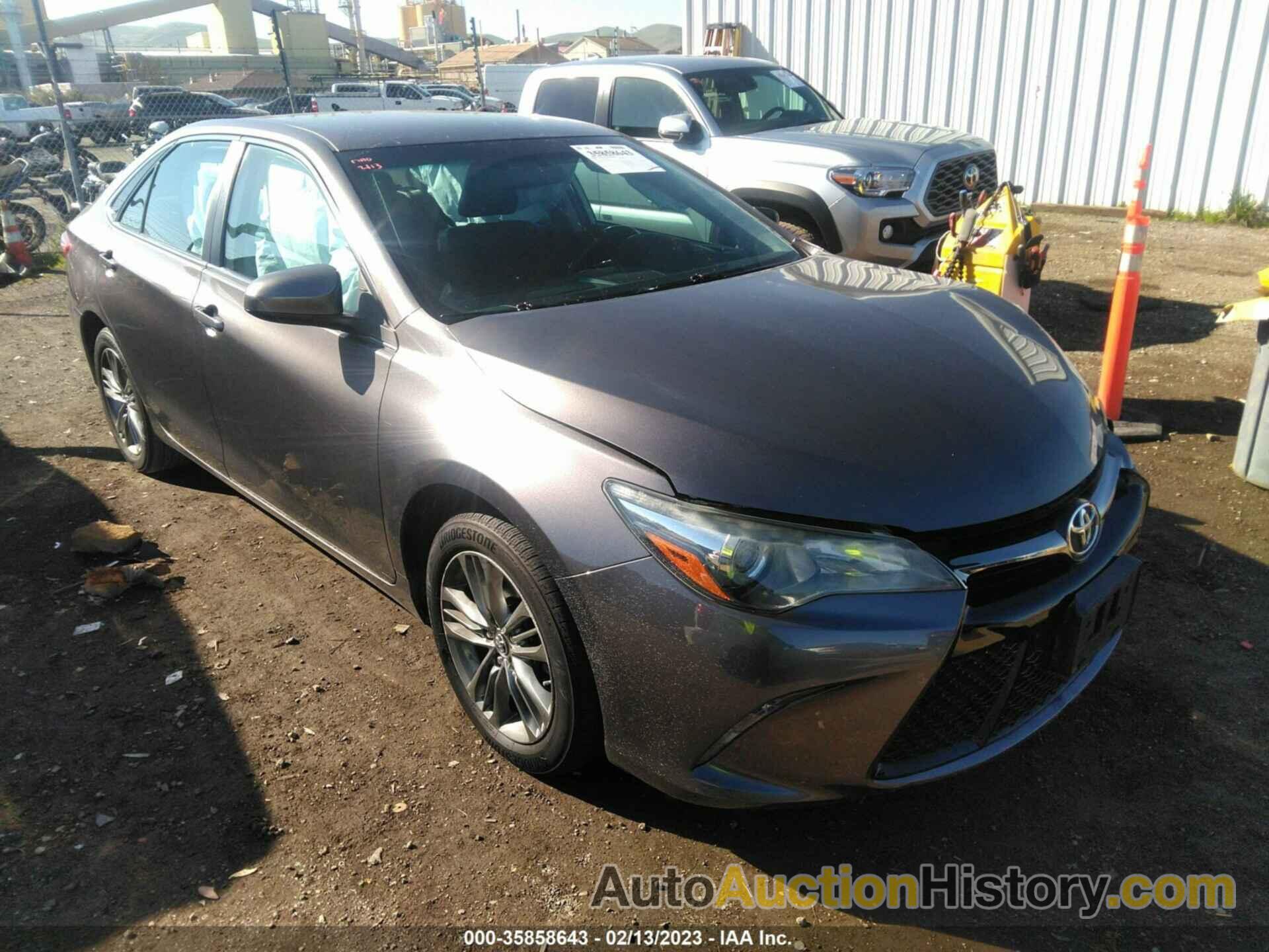 TOYOTA CAMRY XLE/SE/LE/XSE, 4T1BF1FK5GU232646
