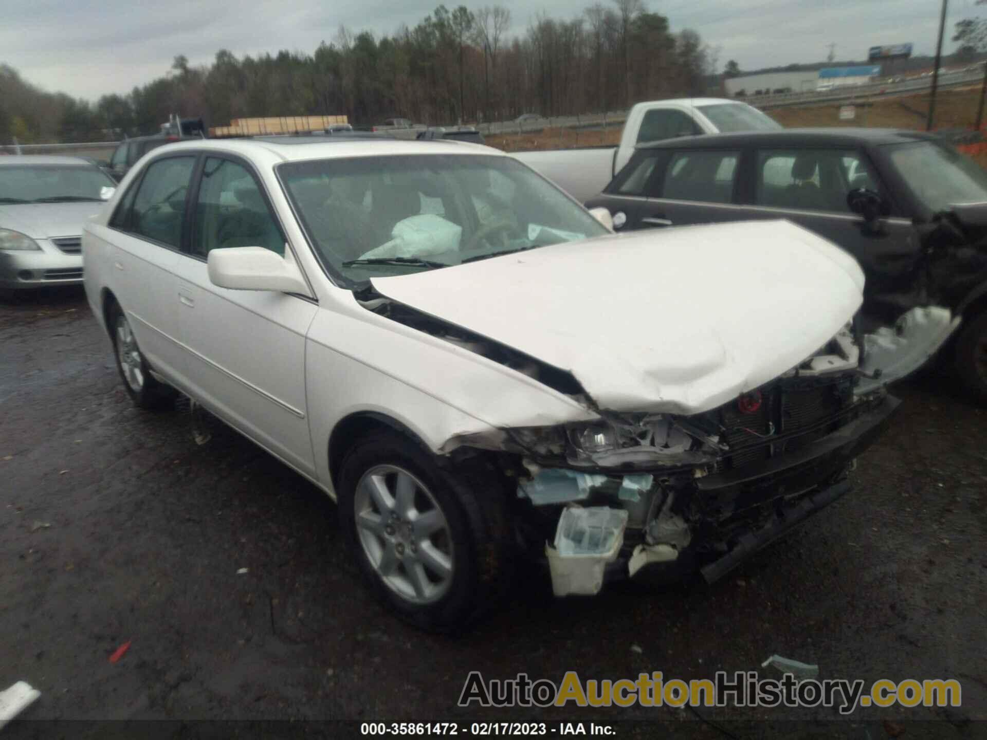 TOYOTA AVALON XL/XLS, 4T1BF28BXYU069724