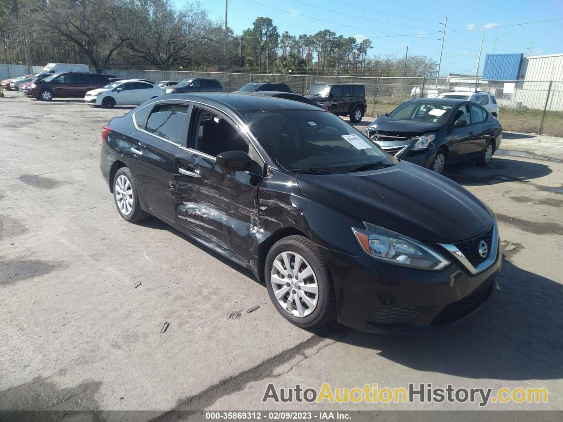 NISSAN SENTRA S, 3N1AB7AP8GY288520