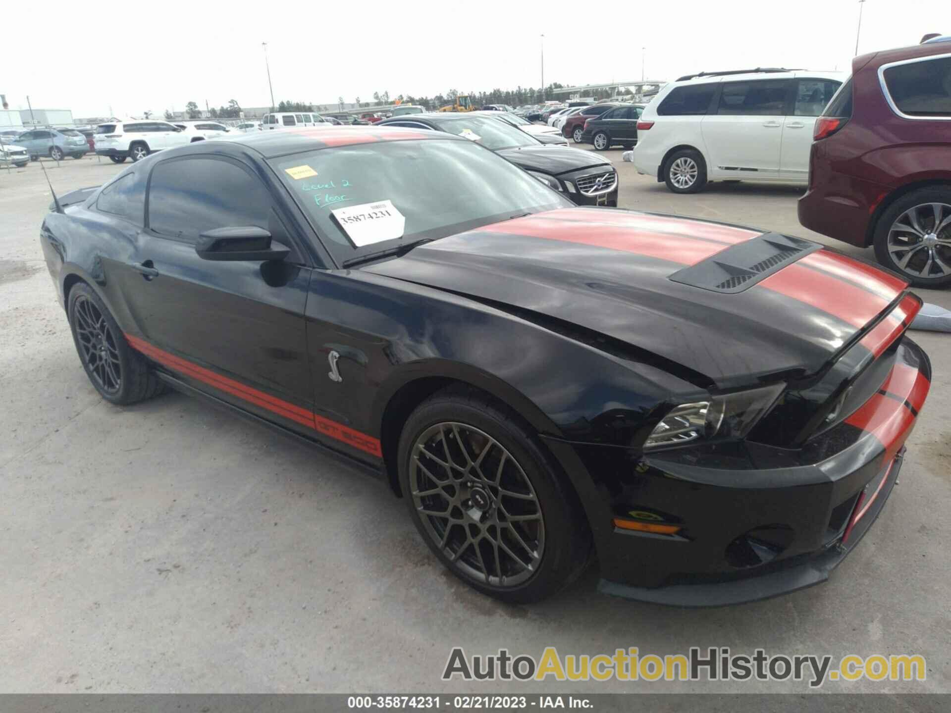 FORD MUSTANG SHELBY GT500, 1ZVBP8JZXE5235545