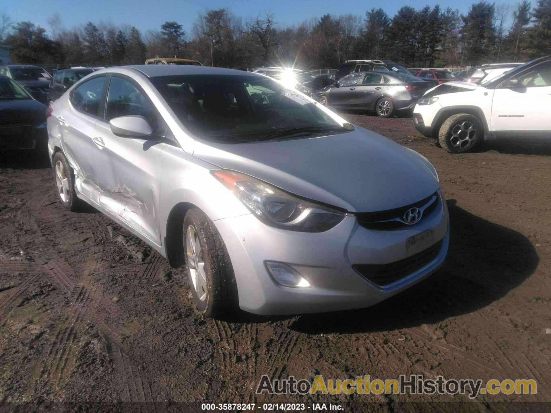 HYUNDAI ELANTRA GLS PZEV, 5NPDH4AE0DH291295