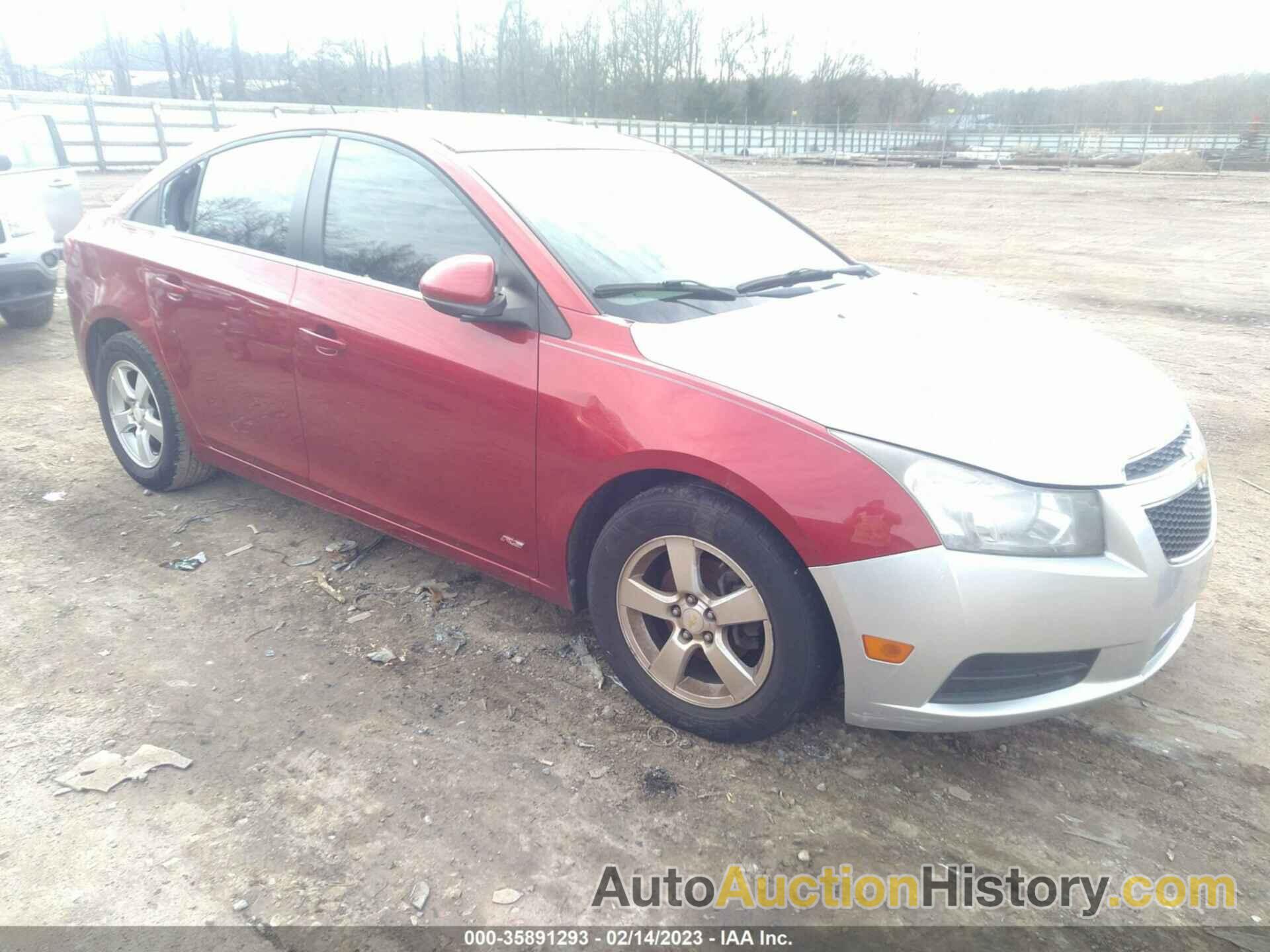 CHEVROLET CRUZE LT W/1FL, 1G1PE5S90B7262726