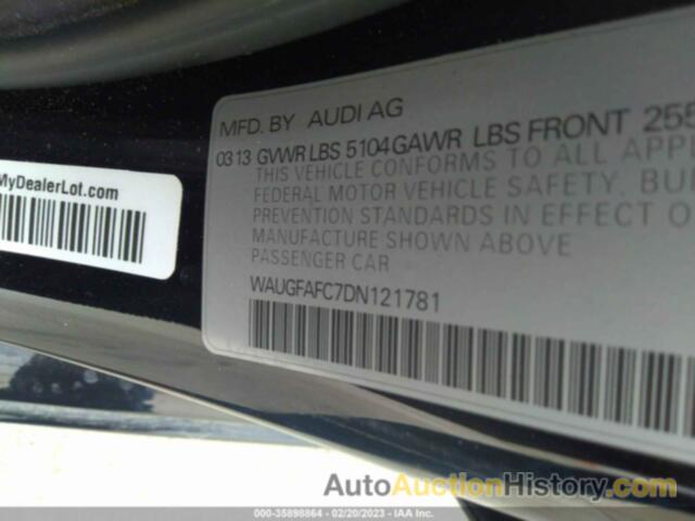 AUDI A6 2.0T PREMIUM, WAUGFAFC7DN121781