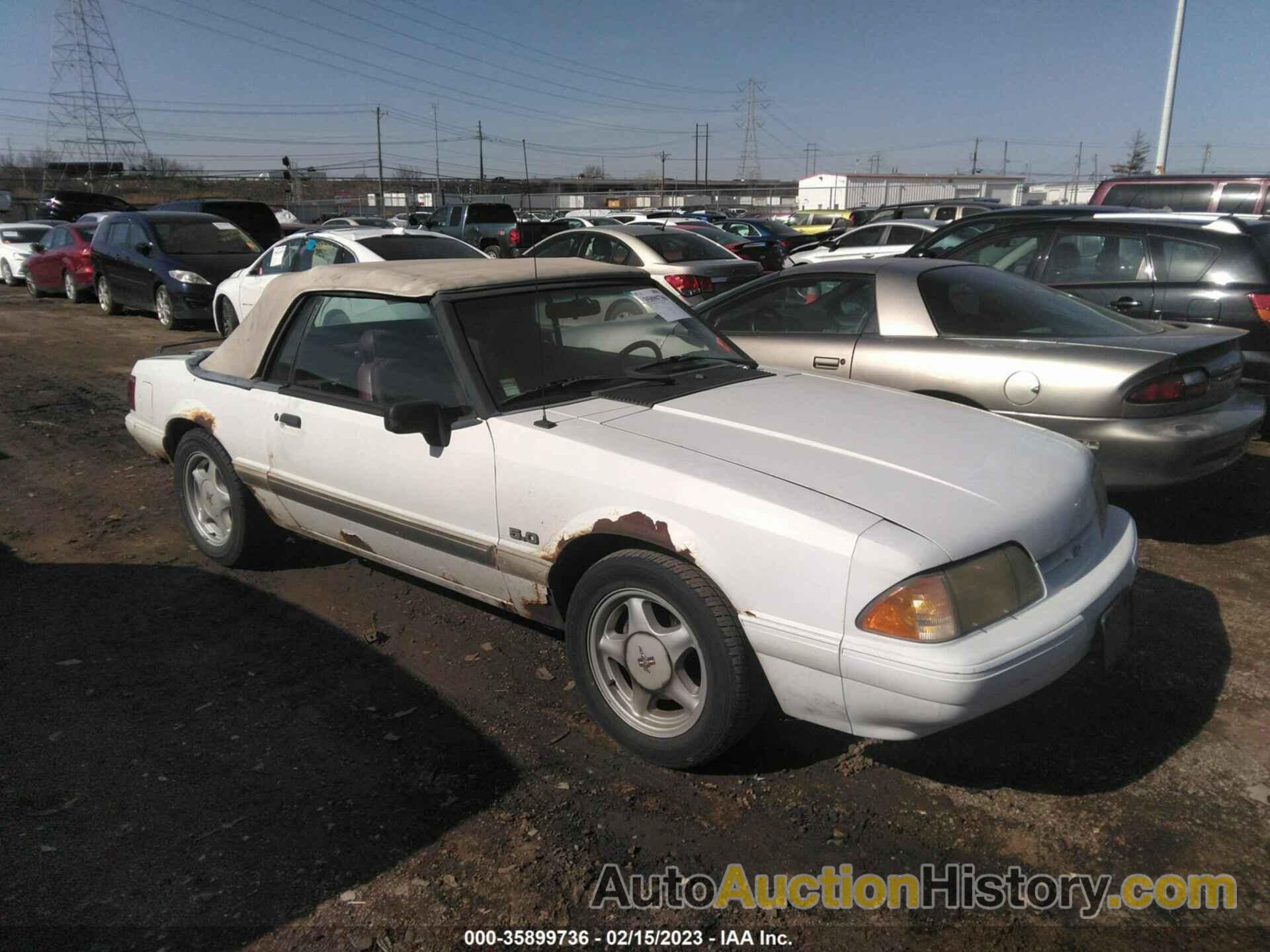 FORD MUSTANG LX, 1FACP44E5NF138343