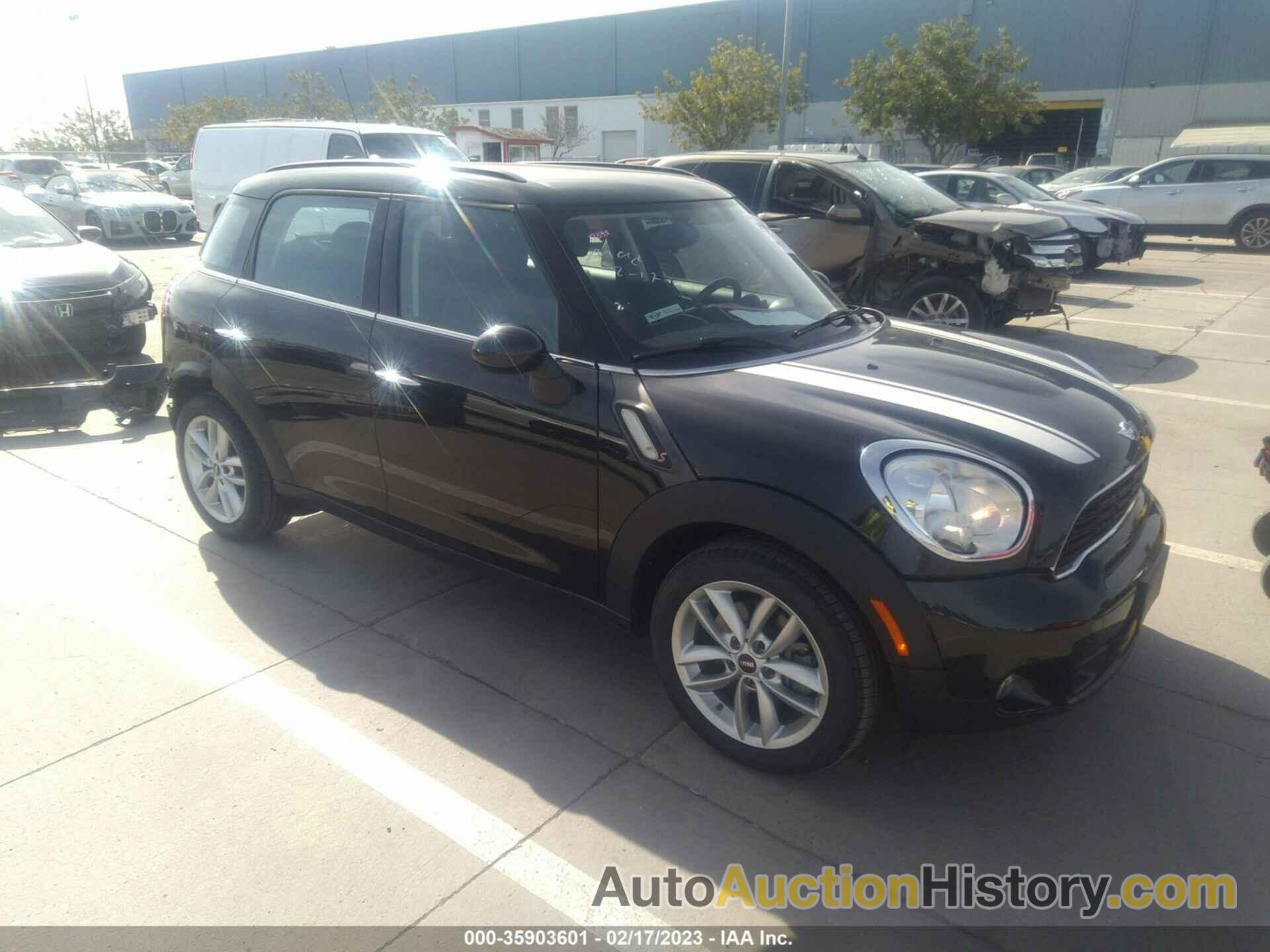 MINI COOPER COUNTRYMAN S, WMWZC3C52EWP28878