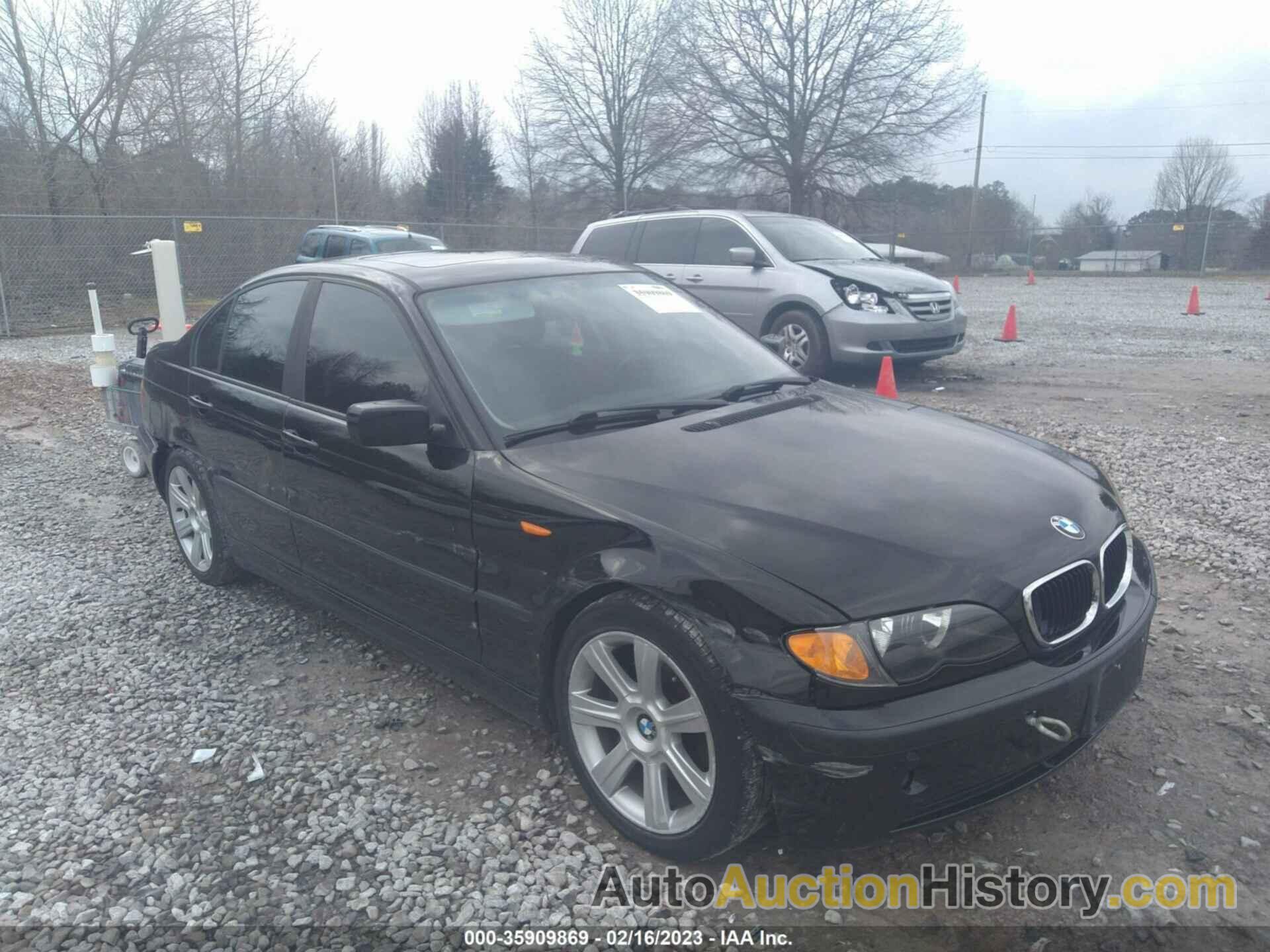 BMW 3 SERIES 325I, WBAET37413NJ36889