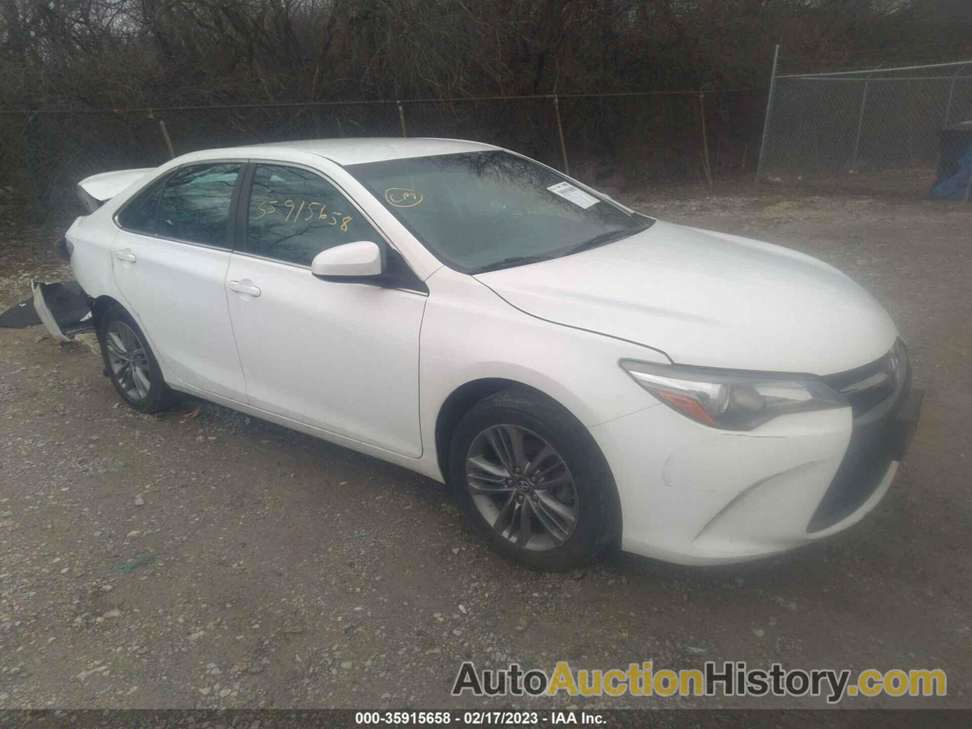 TOYOTA CAMRY XLE/SE/LE/XSE, 4T1BF1FK2GU223368