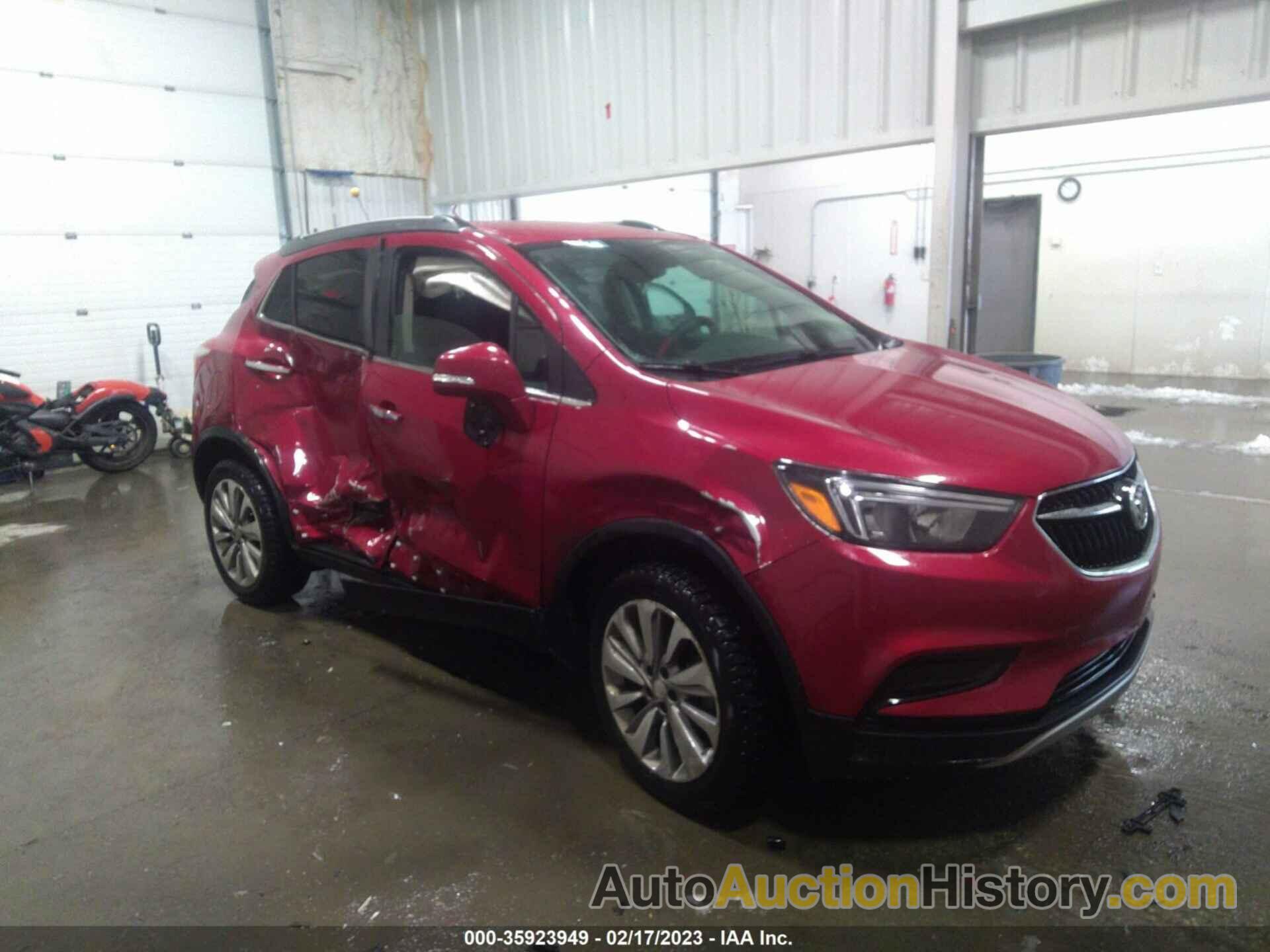 BUICK ENCORE PREFERRED, KL4CJESB7KB798665