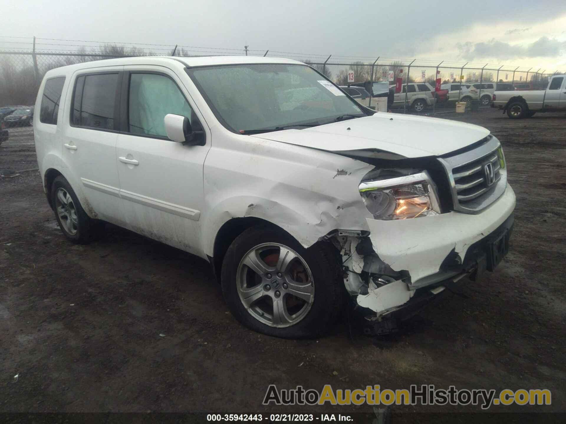 HONDA PILOT EX-L, 5FNYF4H53FB041497