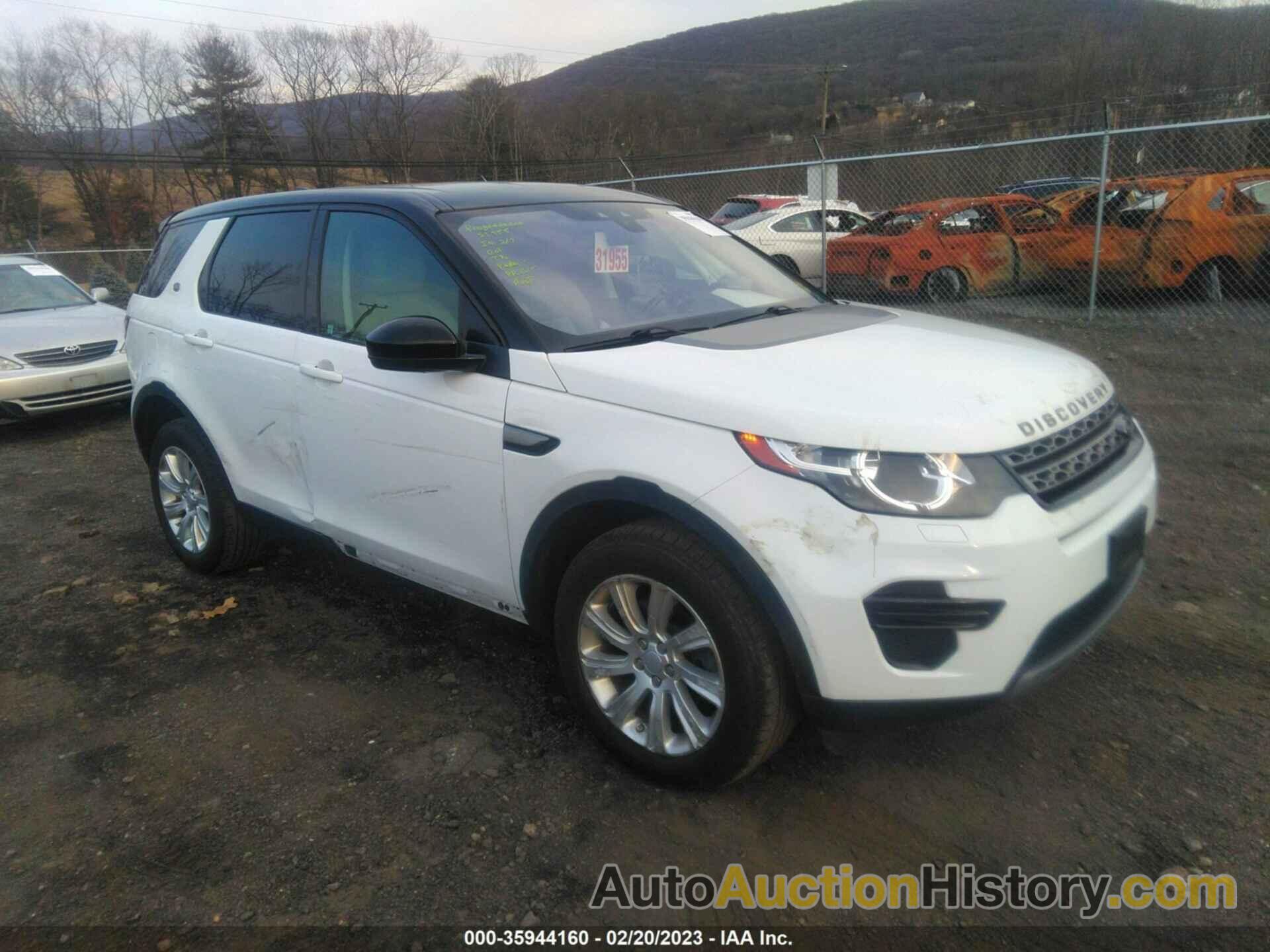 LAND ROVER DISCOVERY SPORT SE, SALCP2BG7HH644731