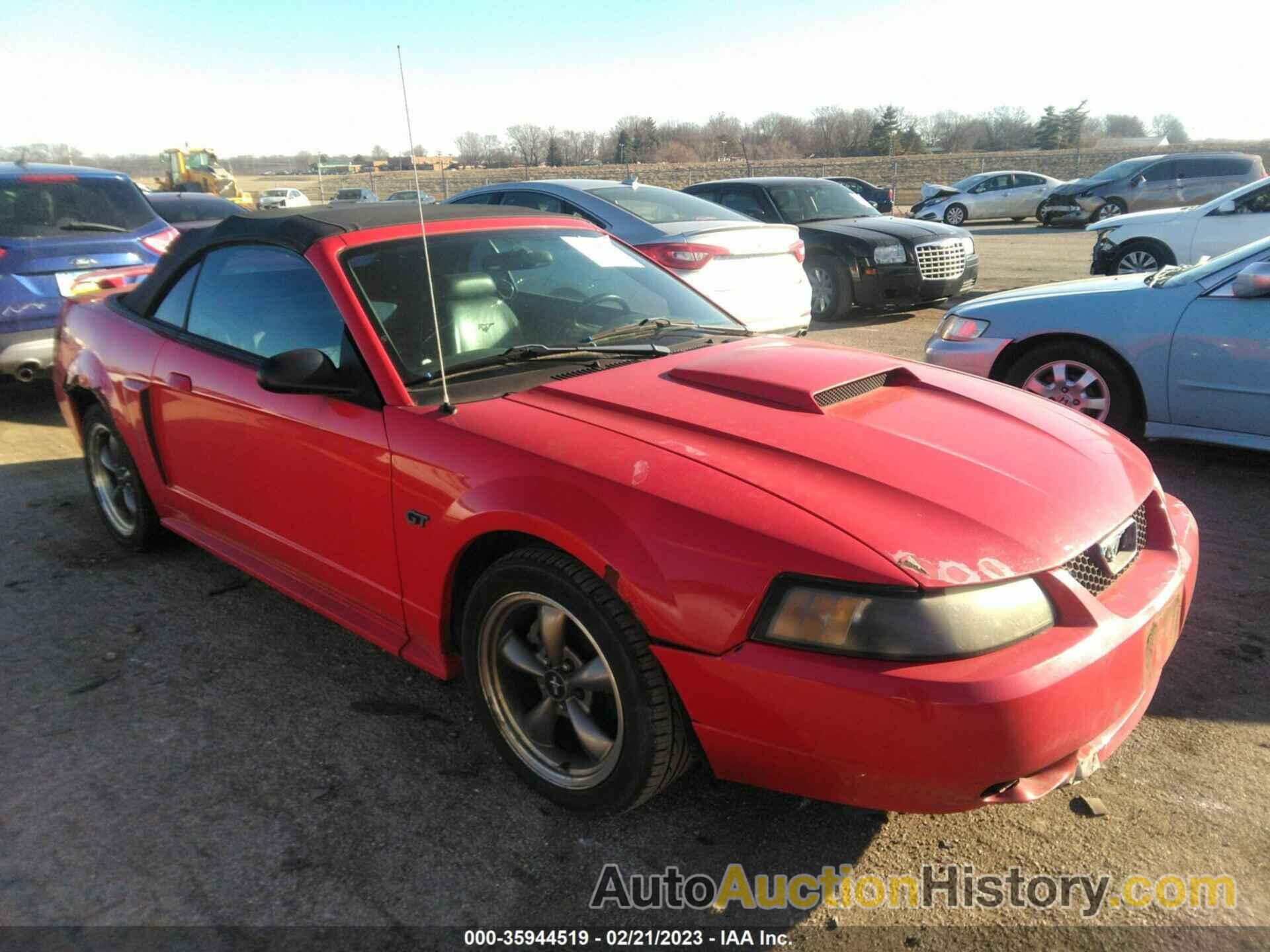 FORD MUSTANG GT, 1FAFP45X53F444789