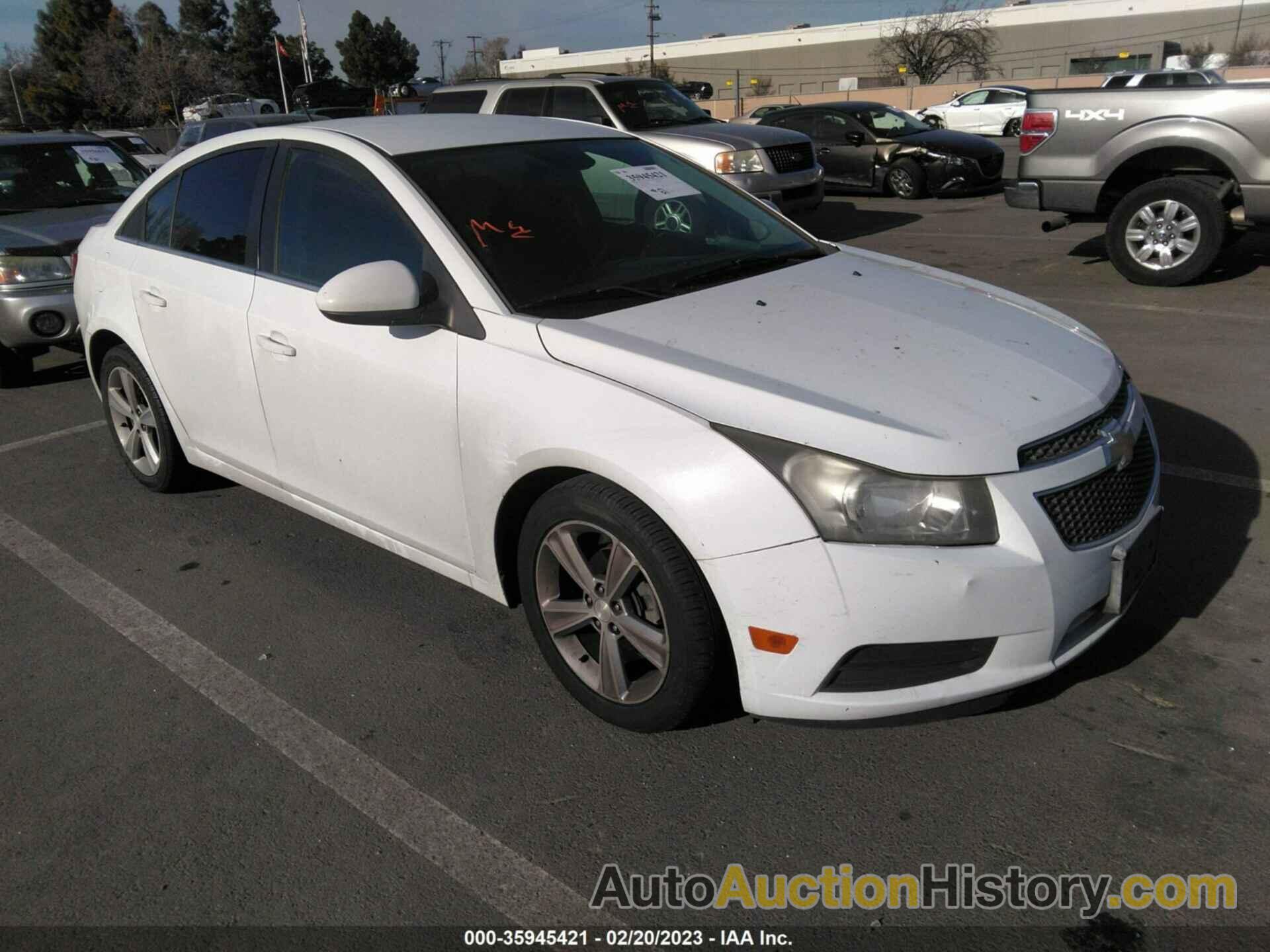 CHEVROLET CRUZE 2LT, 1G1PE5SB3D7163730