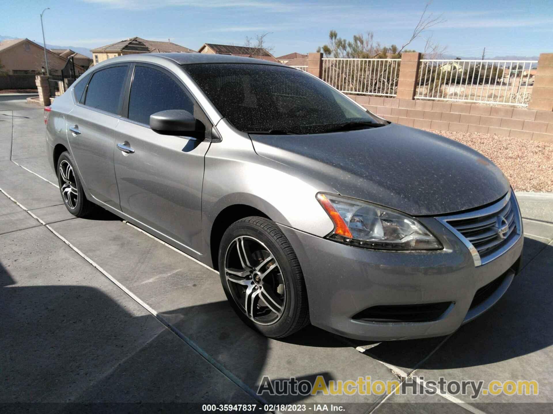 NISSAN SENTRA SV, 3N1AB7AP7EL617217