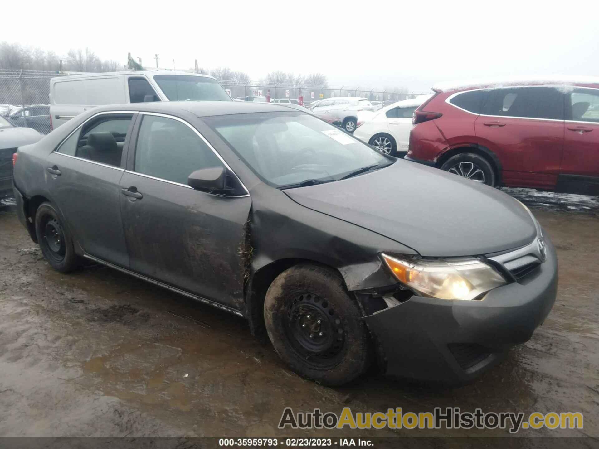 TOYOTA CAMRY L/LE/SE/XLE, 4T4BF1FK8CR178095