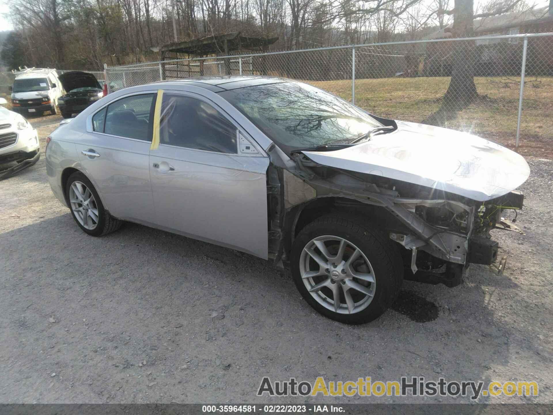 NISSAN MAXIMA 3.5 SV W/PREMIUM PKG, 1N4AA5AP0BC801304