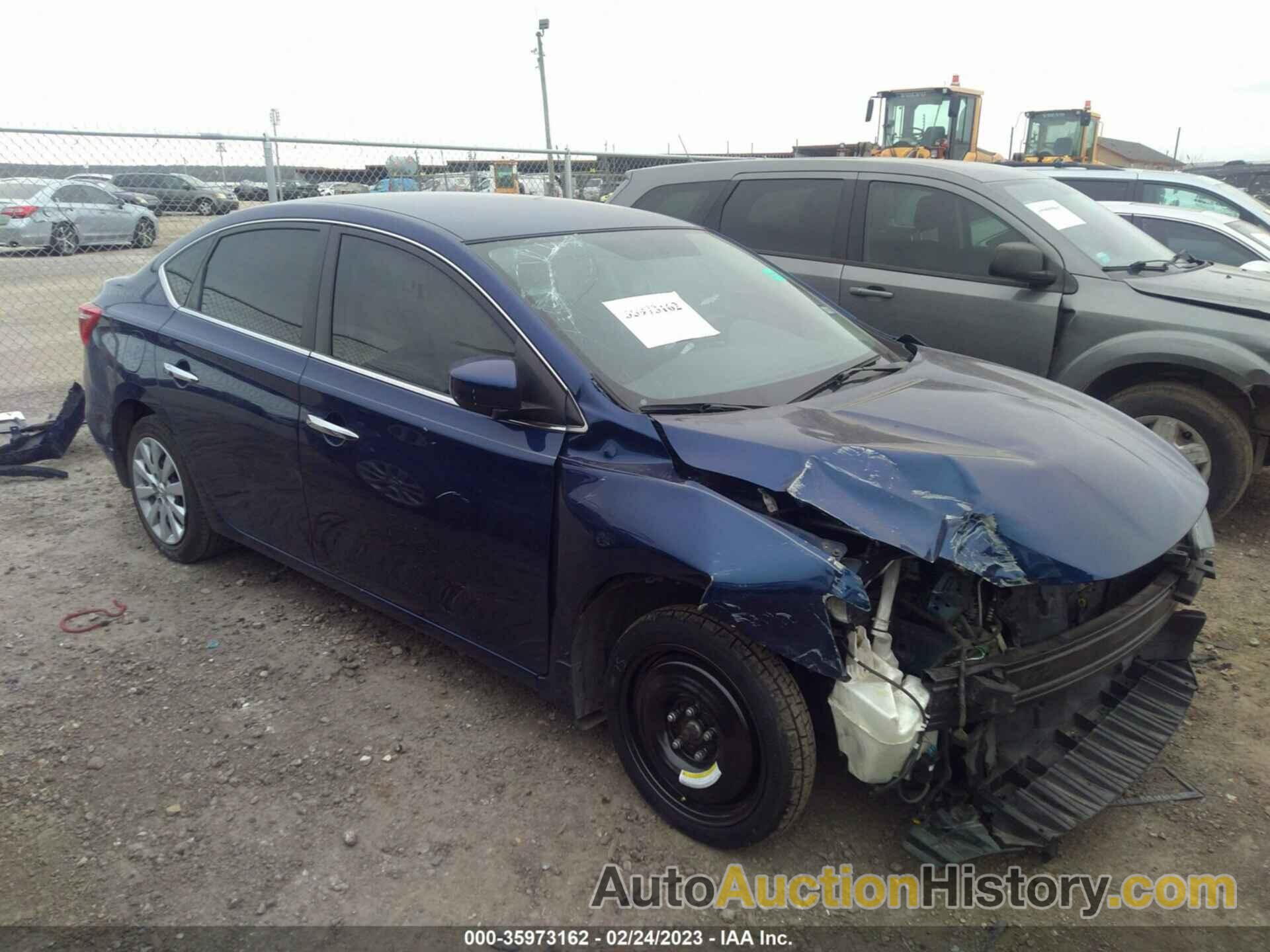 NISSAN SENTRA S, 3N1AB7AP1GY251728