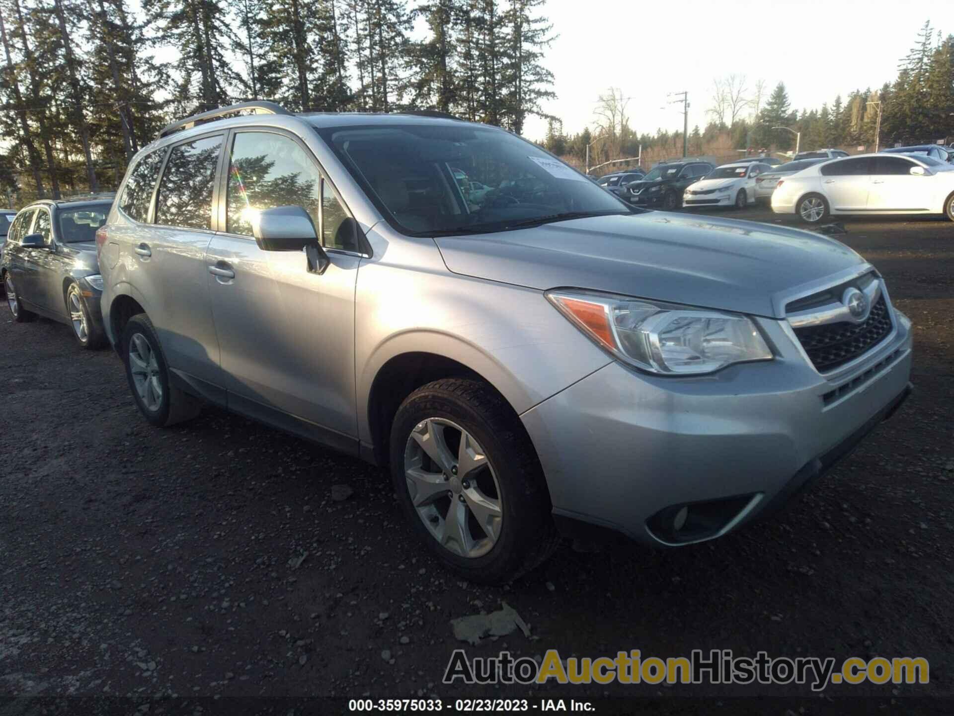 SUBARU FORESTER 2.5I LIMITED, JF2SJAHC2GH455990