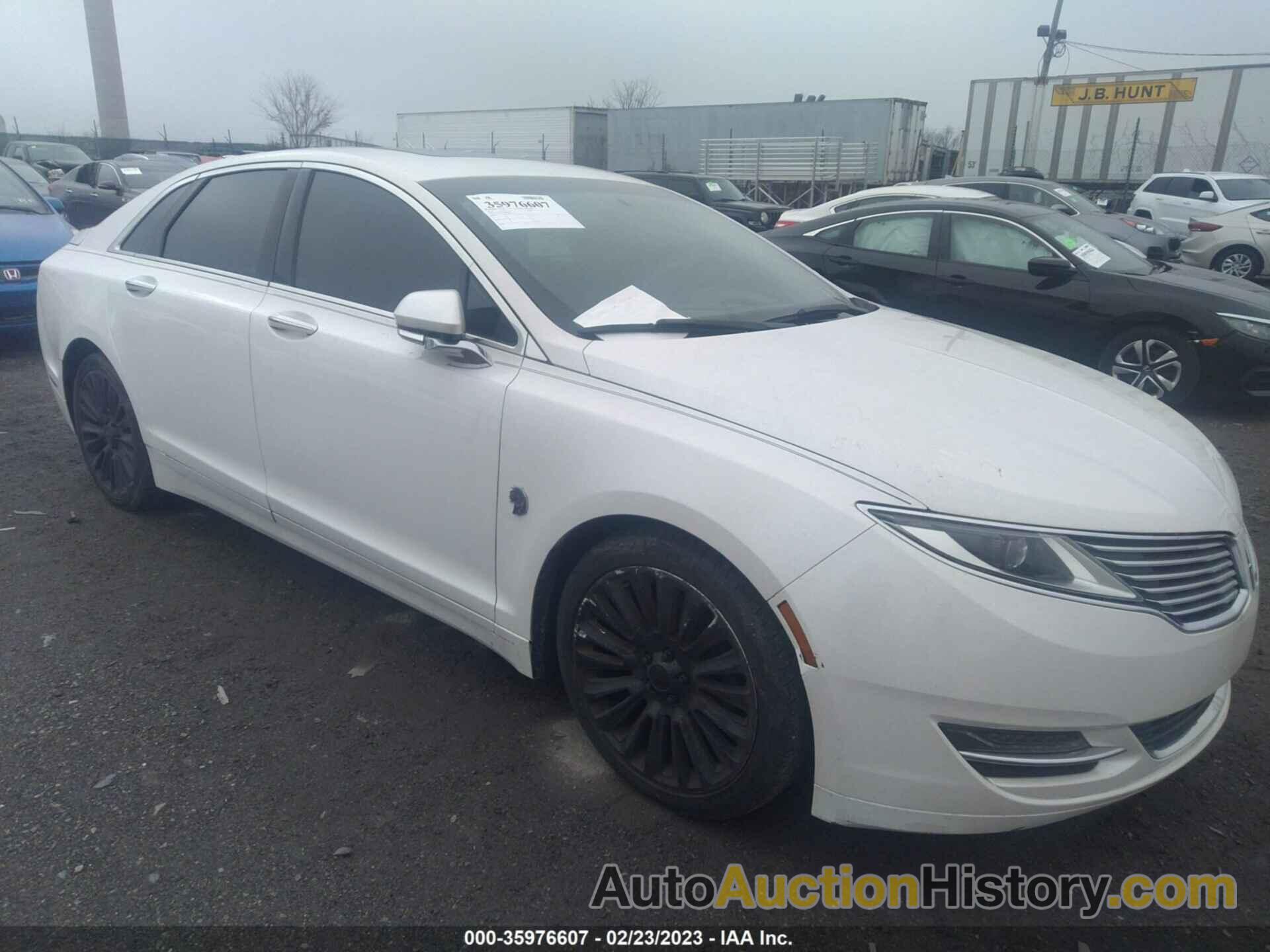 LINCOLN MKZ, 3LN6L2J90ER803274