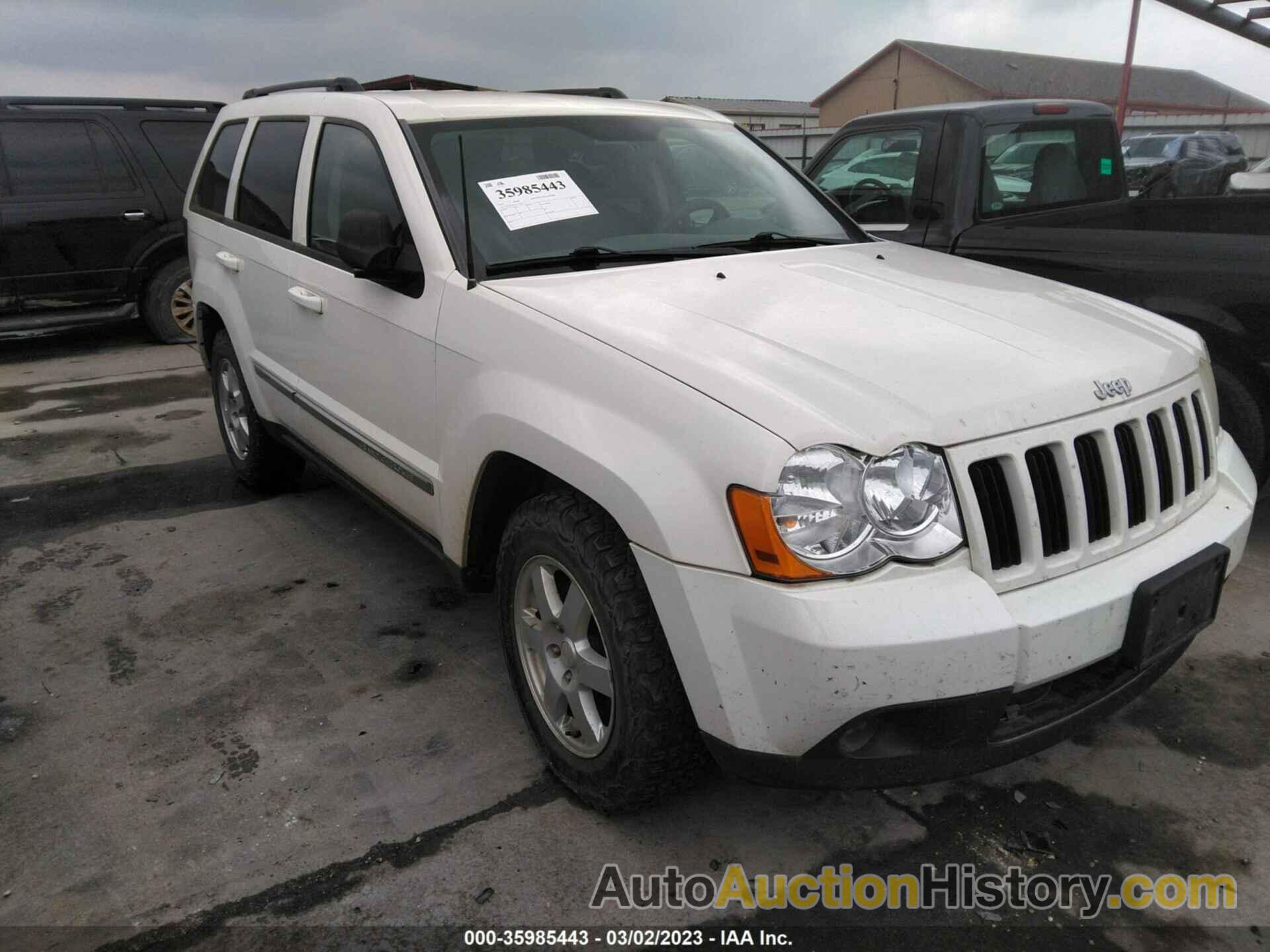 JEEP GRAND CHEROKEE LAREDO, 1J4PR4GK3AC130657