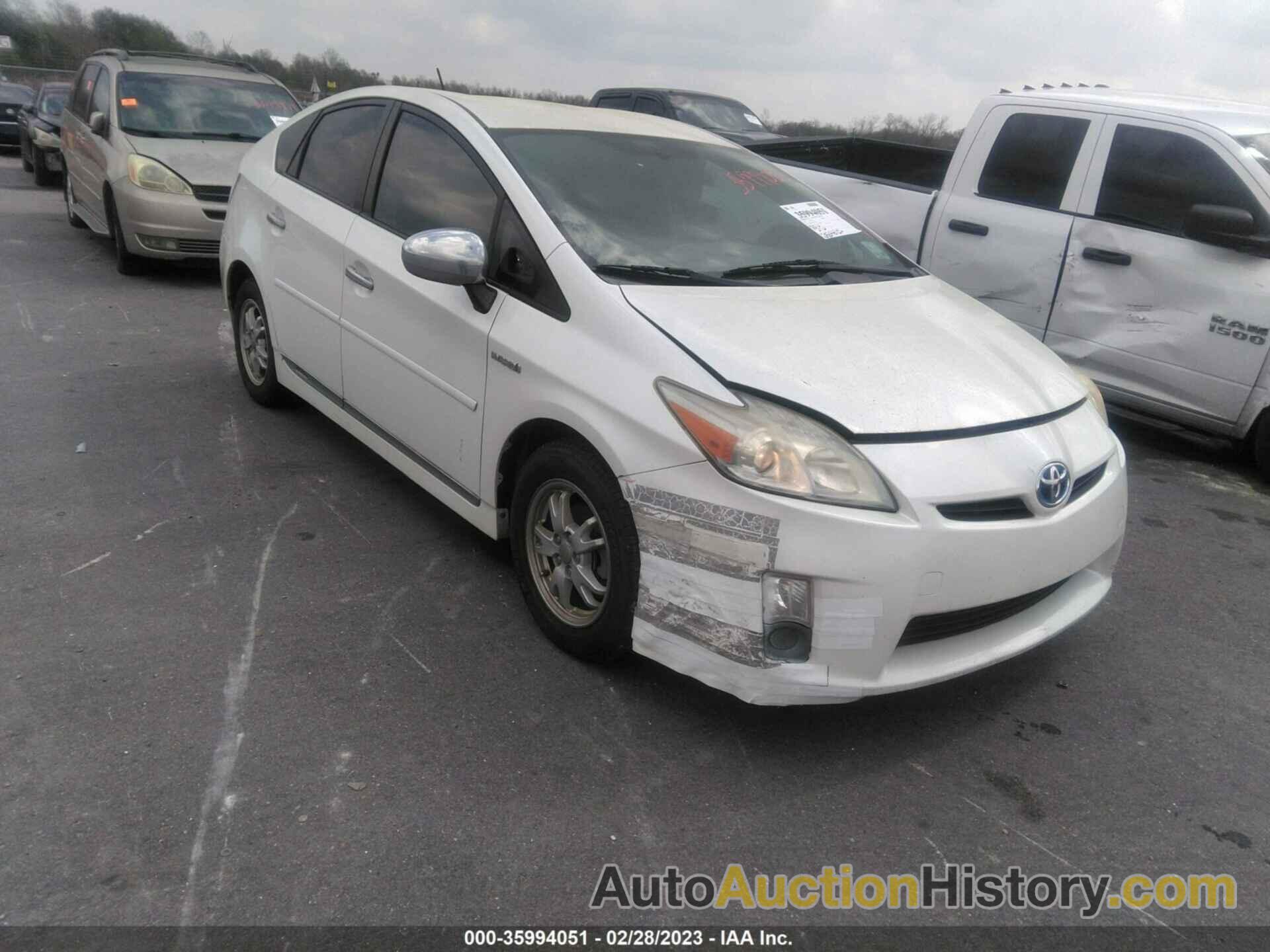 TOYOTA PRIUS I/II/III/IV/V, JTDKN3DU0B1365056