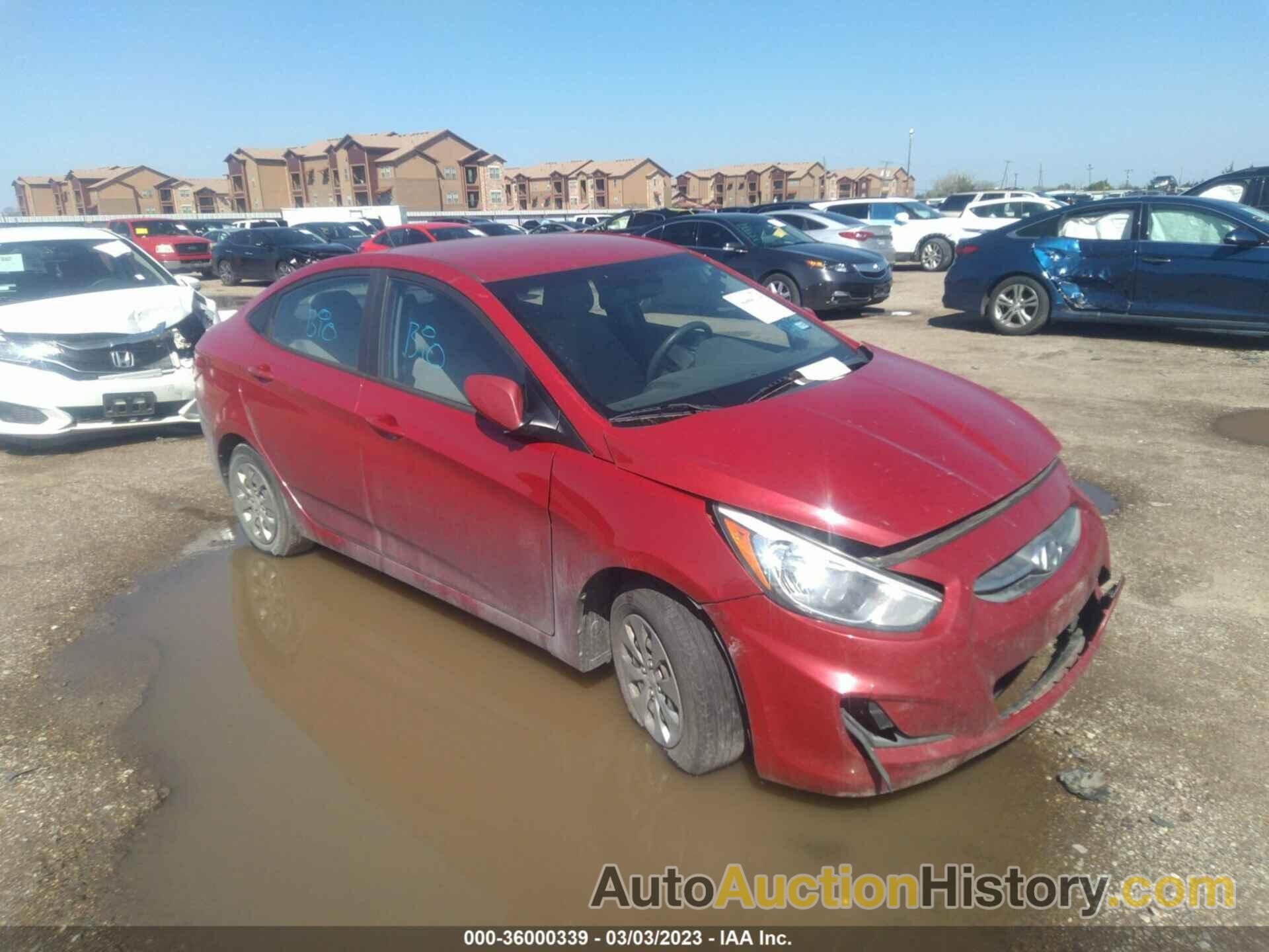 HYUNDAI ACCENT SE, KMHCT4AE4HU237919