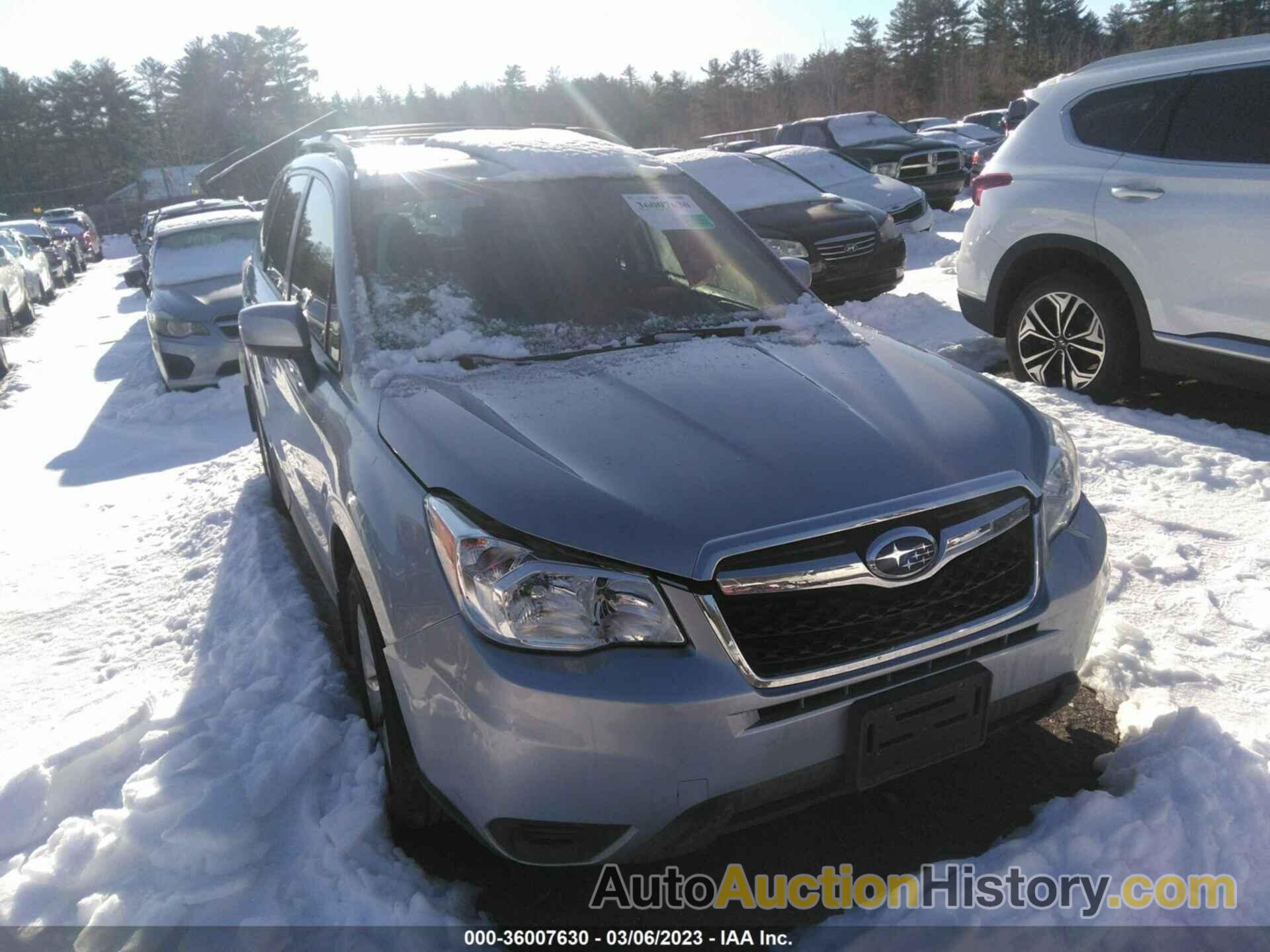 SUBARU FORESTER 2.5I PREMIUM, JF2SJADC7GH525943