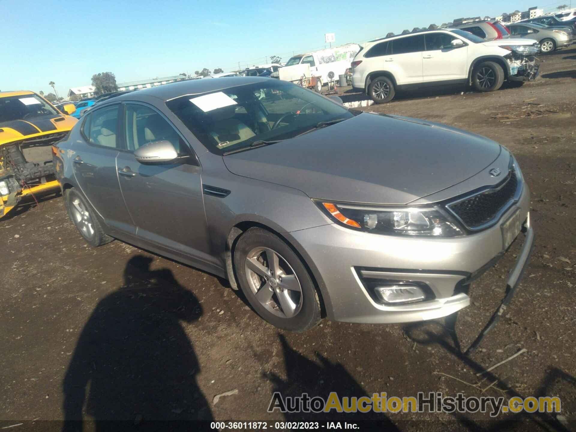 KIA OPTIMA LX, 5XXGM4A7XFG453409